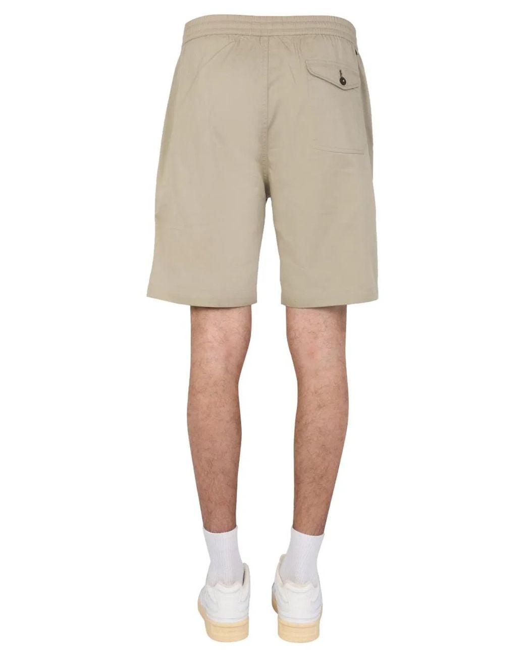 Universal Works Gray Regular Fit Bermuda Shorts for men