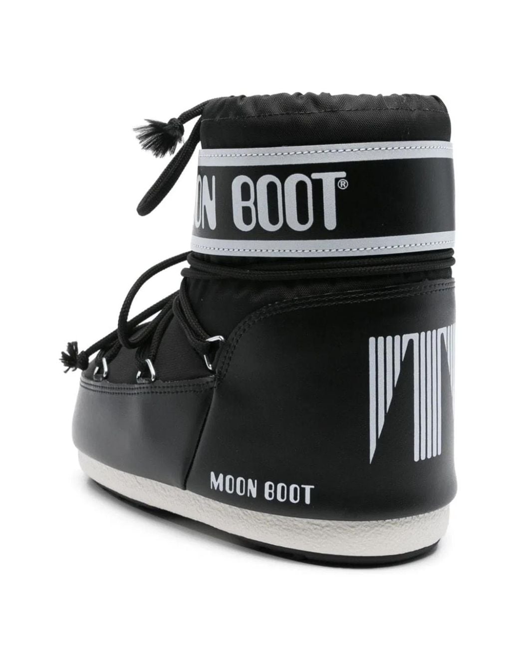 Moon Boot Black Icon Low Boots for men