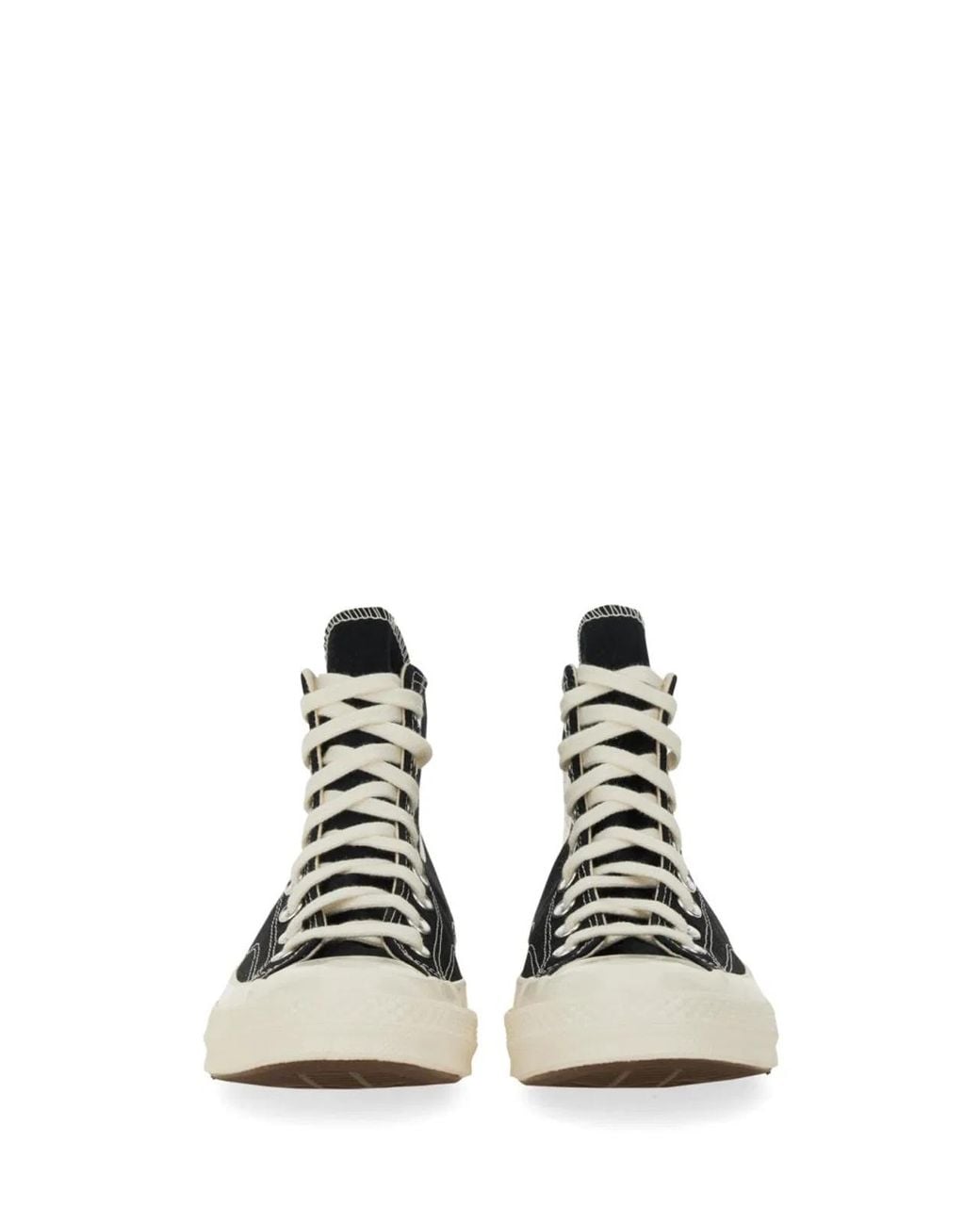 Comme des Garçons White Comme Des Garçons Play X Converse High-Top Sneakers With Heart