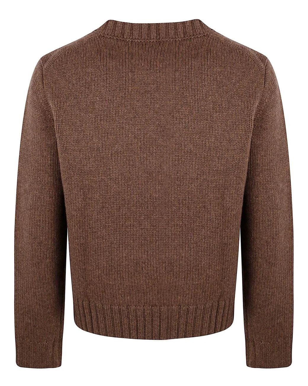 Studio Nicholson Brown "Cree 3Gg Neat Fit" Crew Neck for men