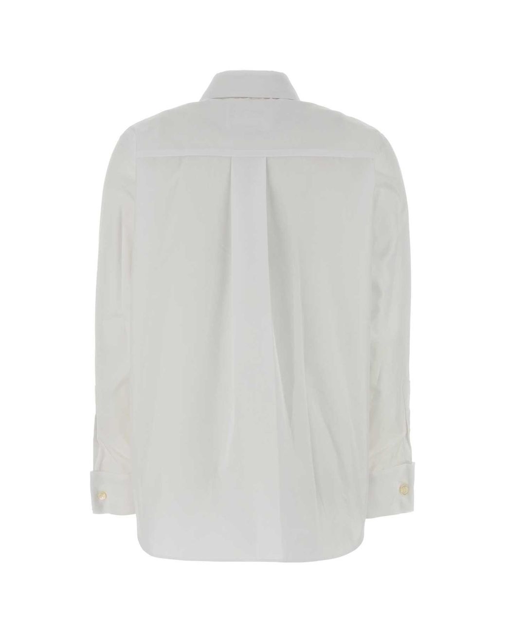 Sacai White Poplin Shirt