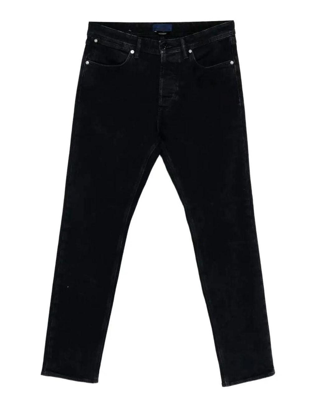 Stone Island Black Cotton Elastane Trousers for men