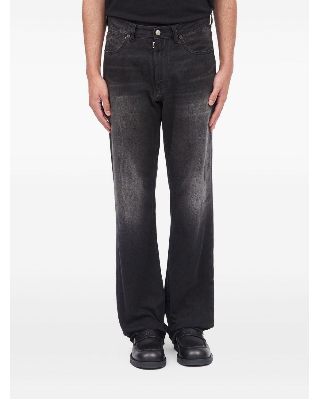 MM6 by Maison Margiela Blue Denim Cotton Jeans for men