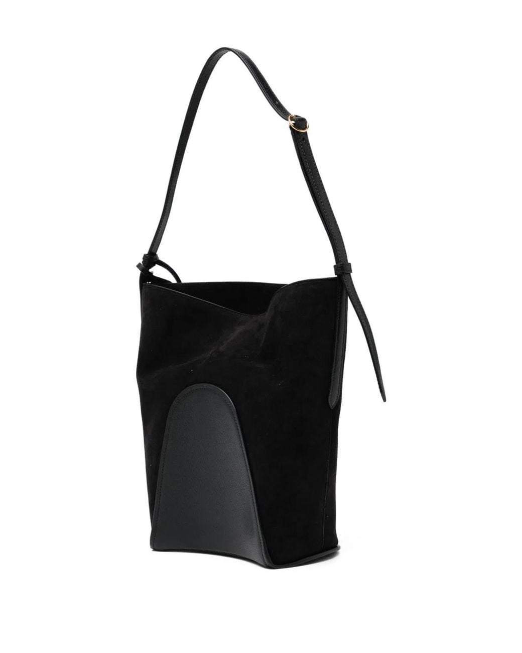 Alaïa Black Mini Bucket Shoulder Bag