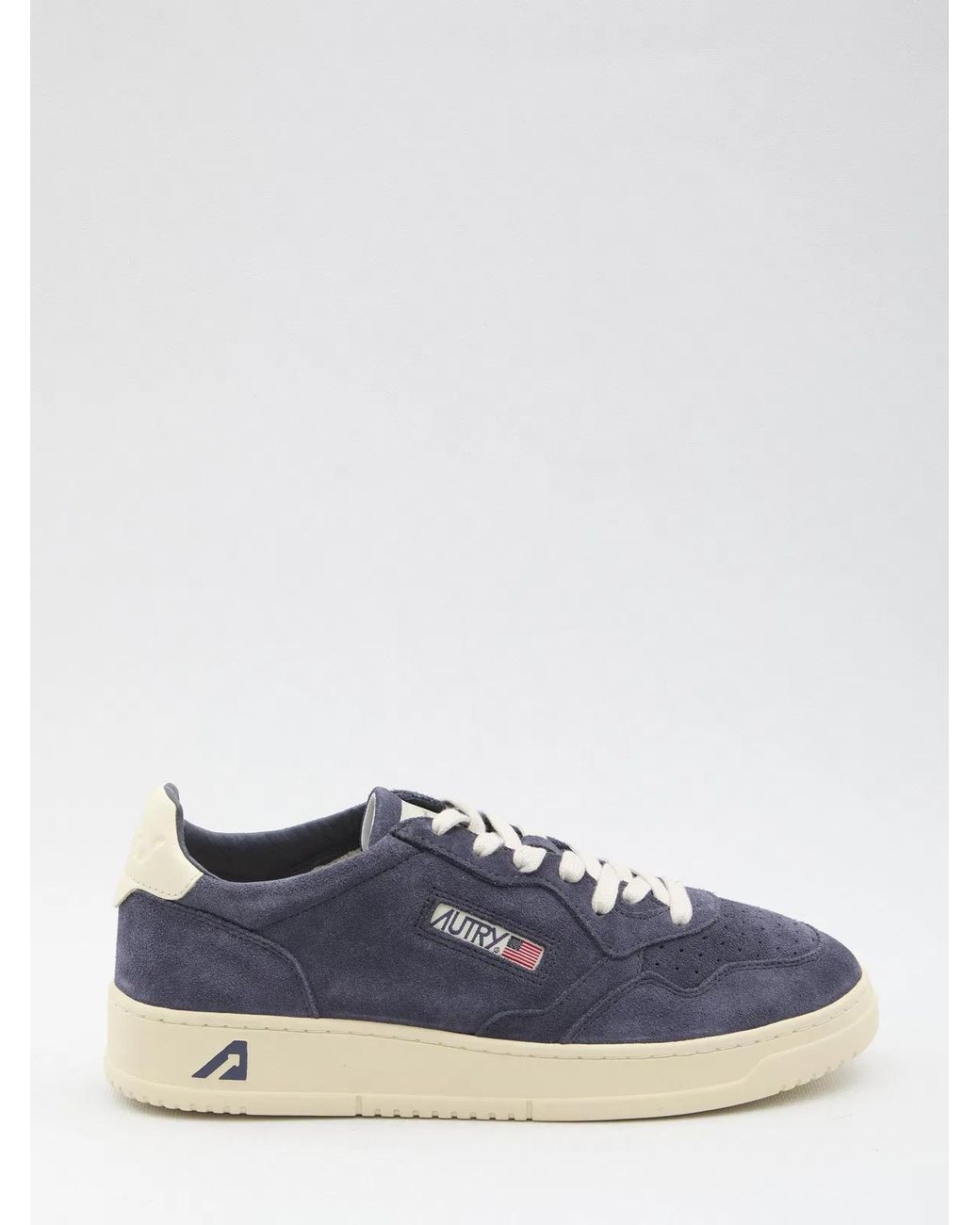 Autry Blue Medalist Low Sneakers for men