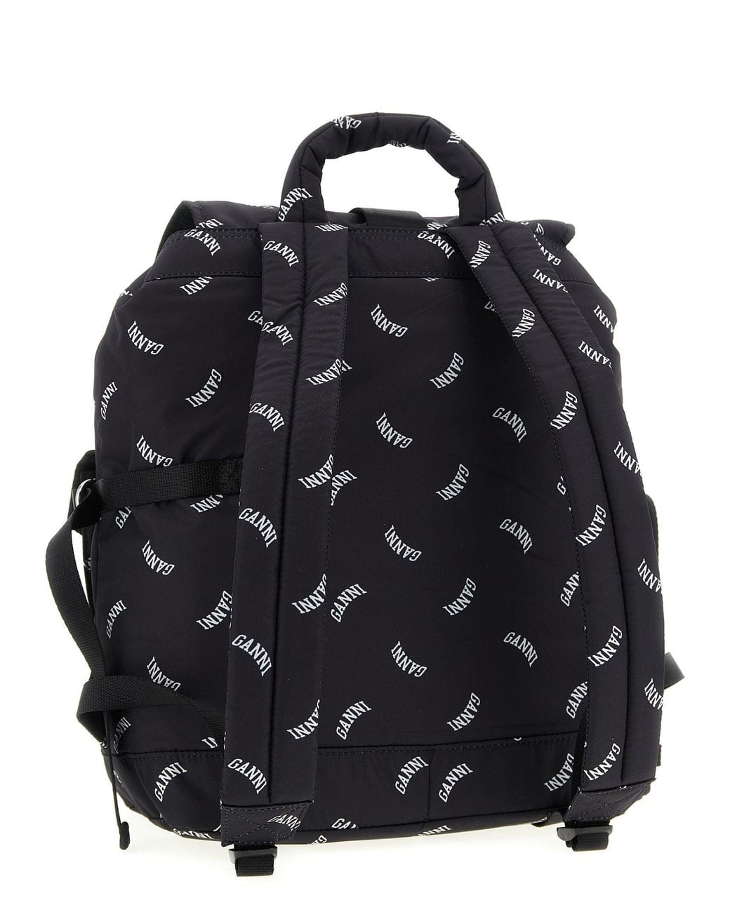 Ganni Black 'Re-Tech' Backpack