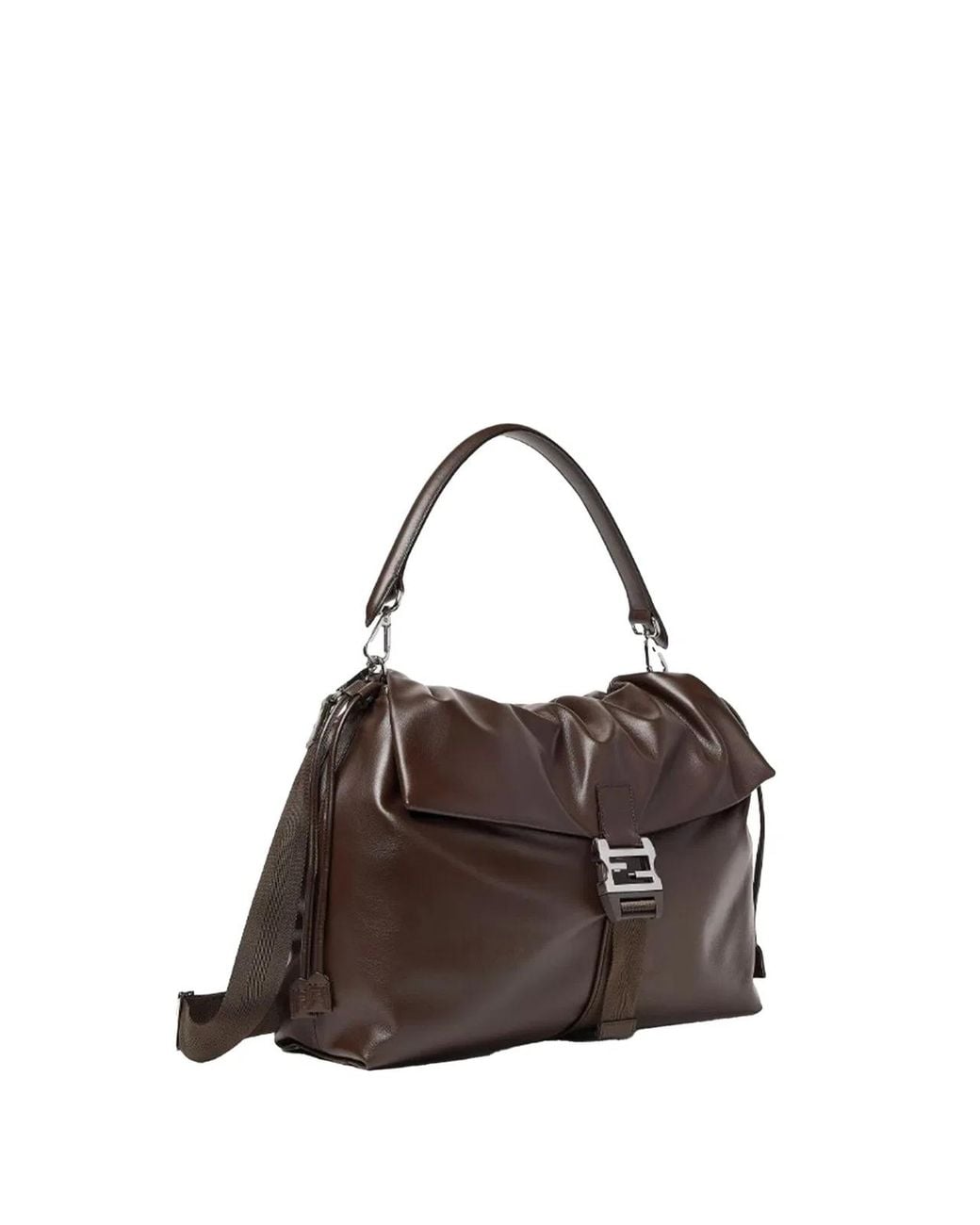 Fendi Brown Flux Messenger Bag