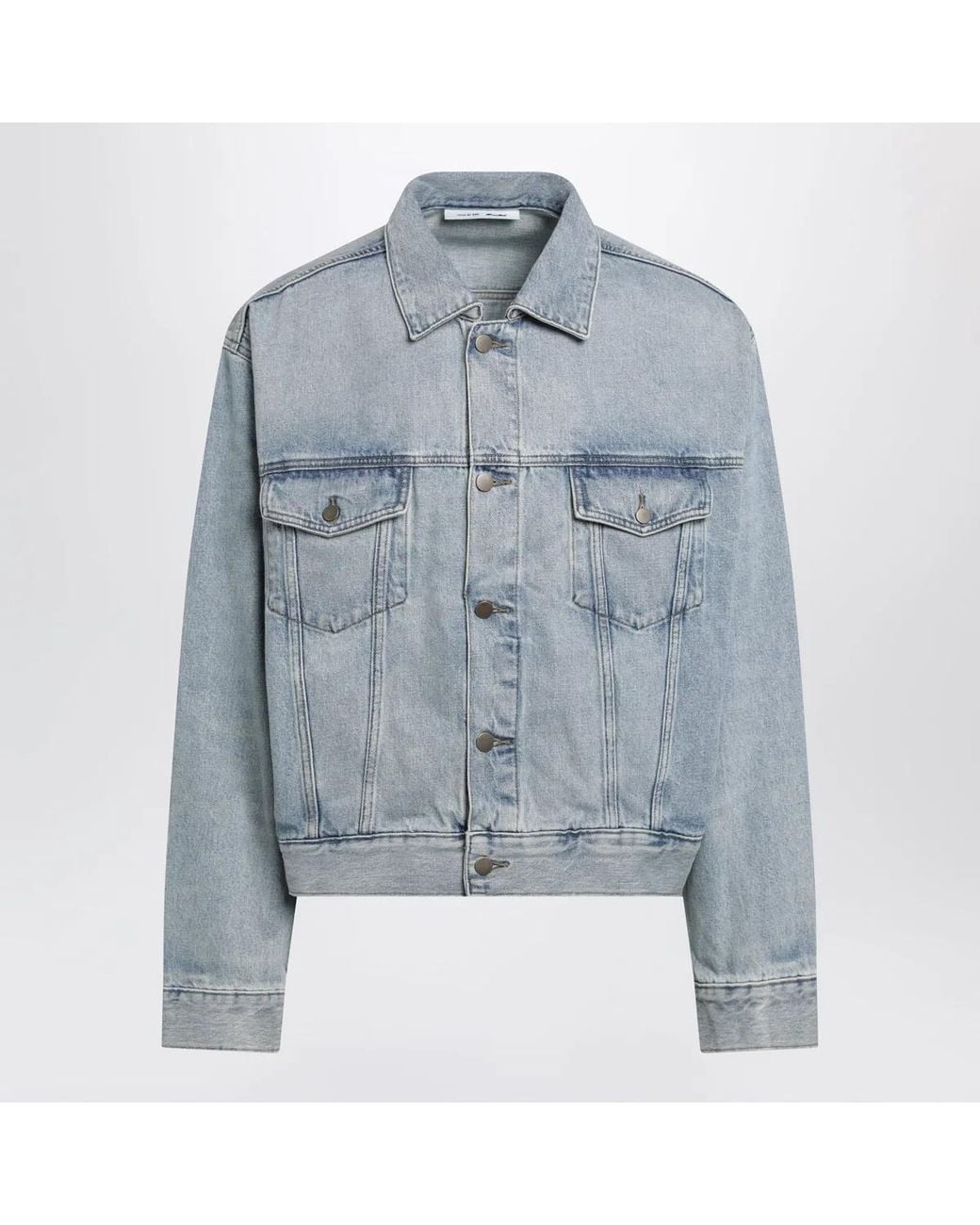 Fear Of God Blue Light Vintageeffect Denim Jacket for men