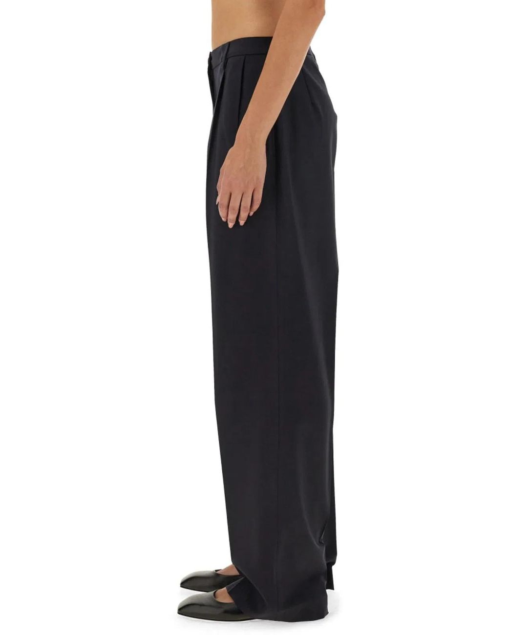 Aspesi Black Regular Fit Pants