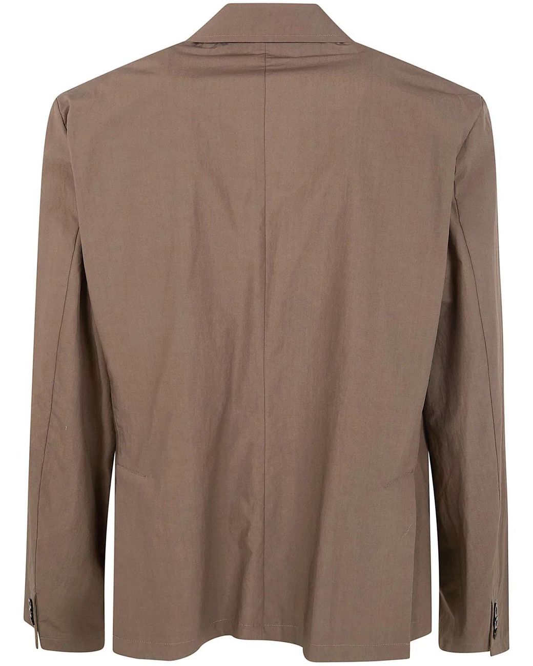 Sacai Brown Cotton Typewriter Jacket for men