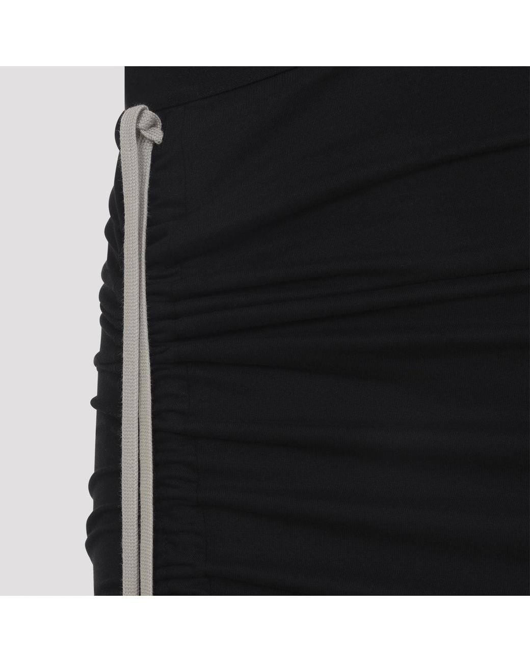Moncler Black Long Skirt Moncler + Rick Owens