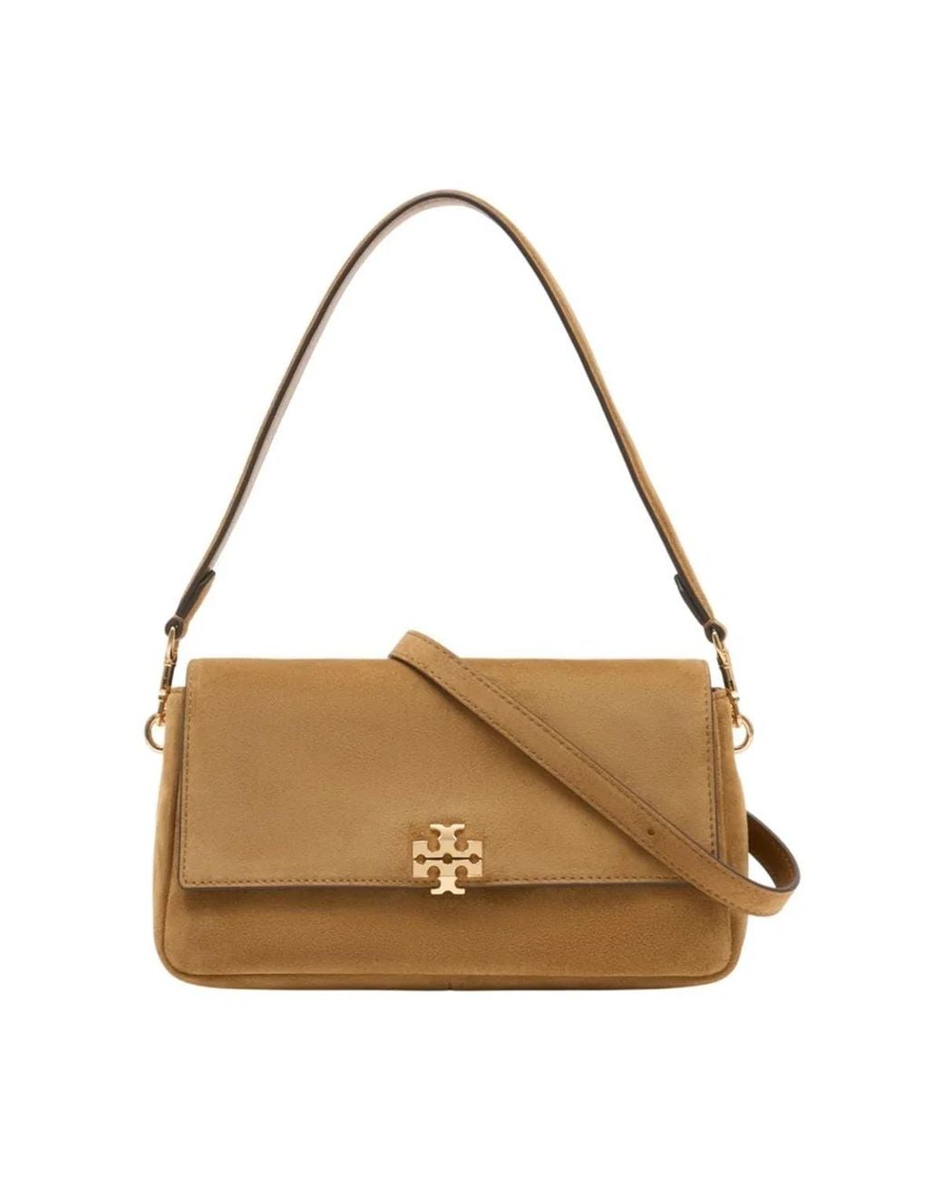 Tory Burch Brown Charlie Shoulder Bag