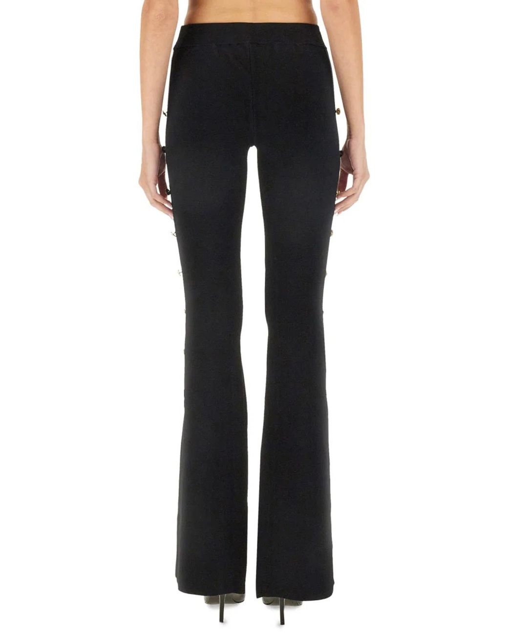 Versace Jeans Couture Black Cut Out Pants