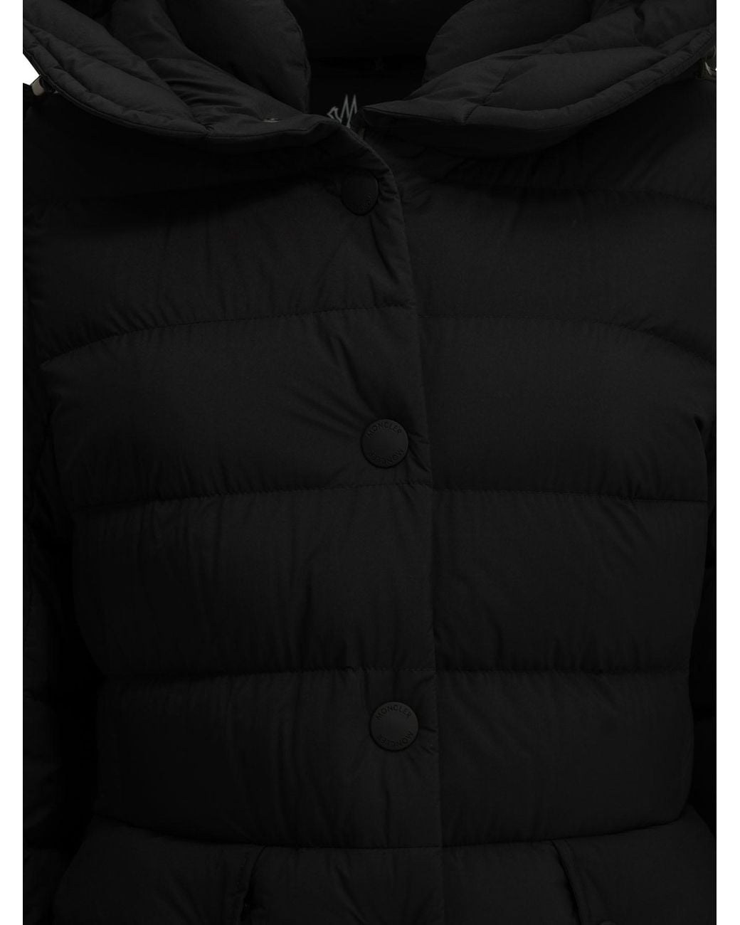 Moncler Black "Armoniques" Ski Jacket