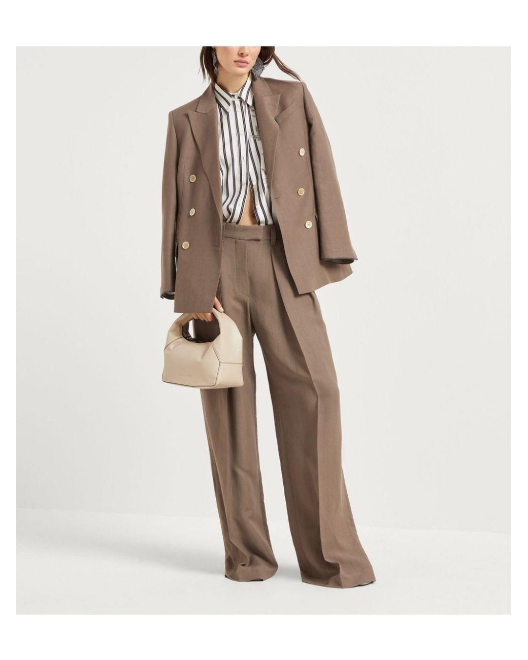 Brunello Cucinelli Brown Blazers