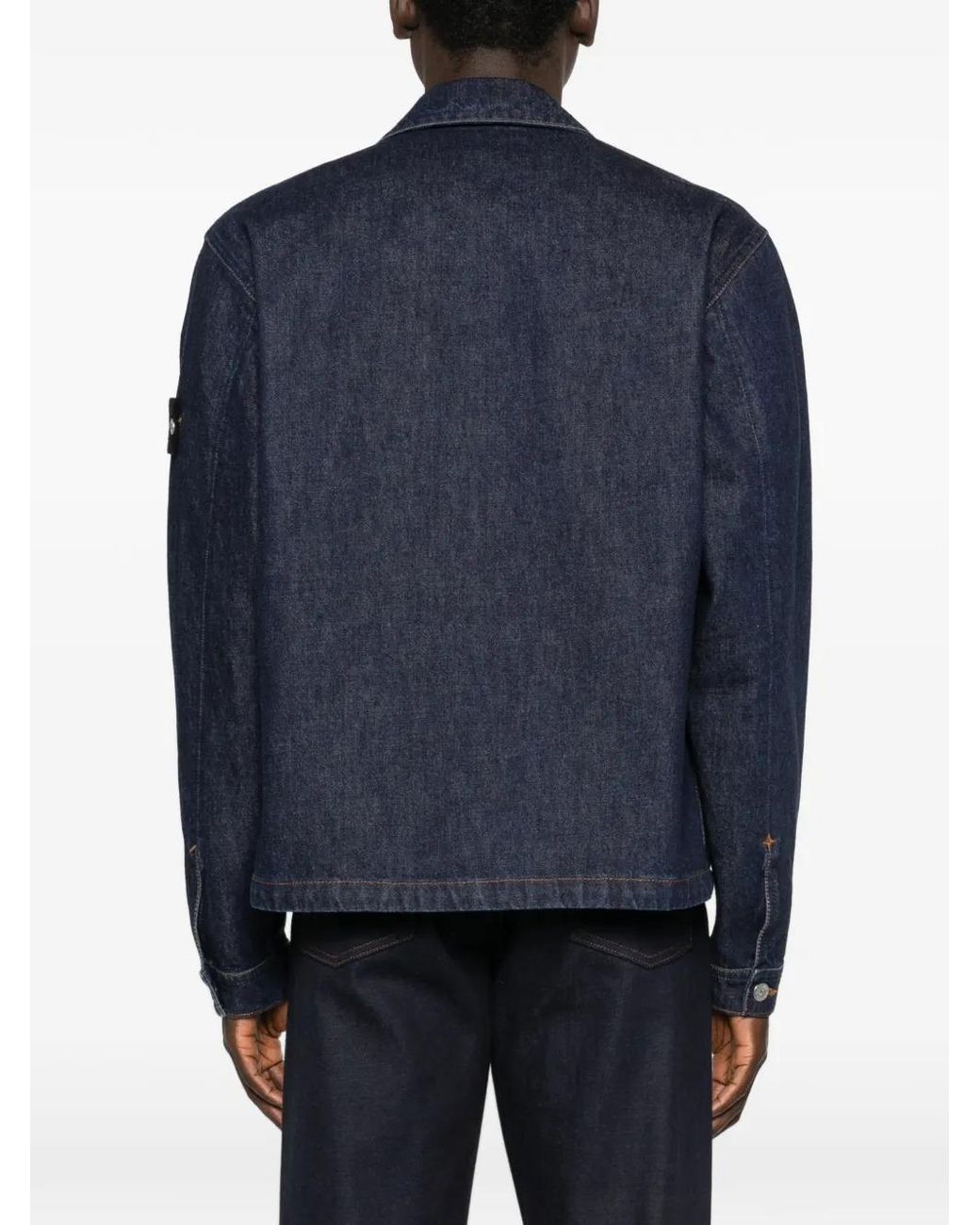Stone Island Blue 4100006 Denim-Rinsed for men