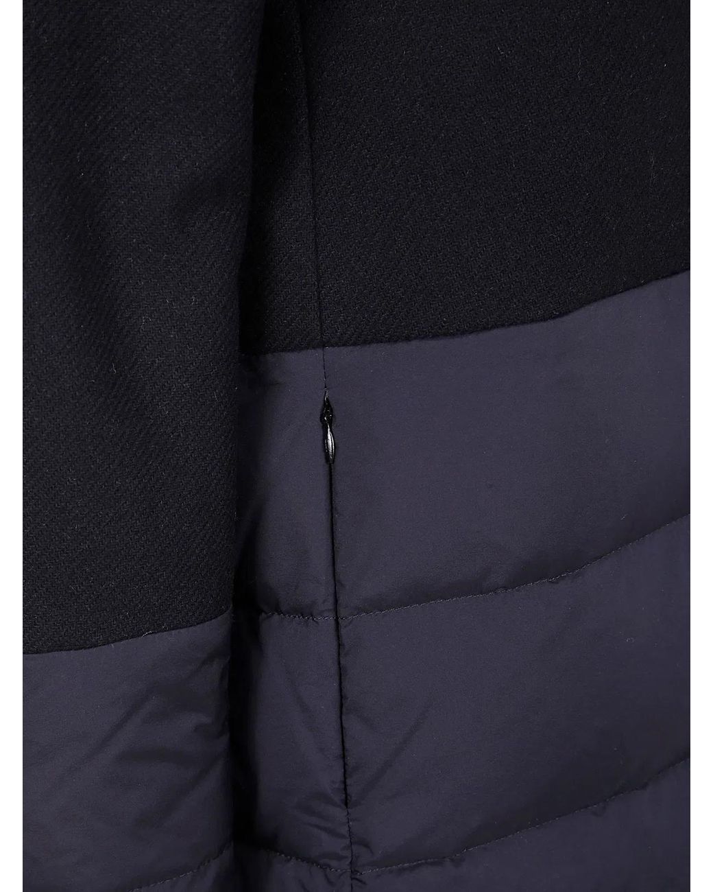 Herno Blue "Mix Fabric" Medium Jacket