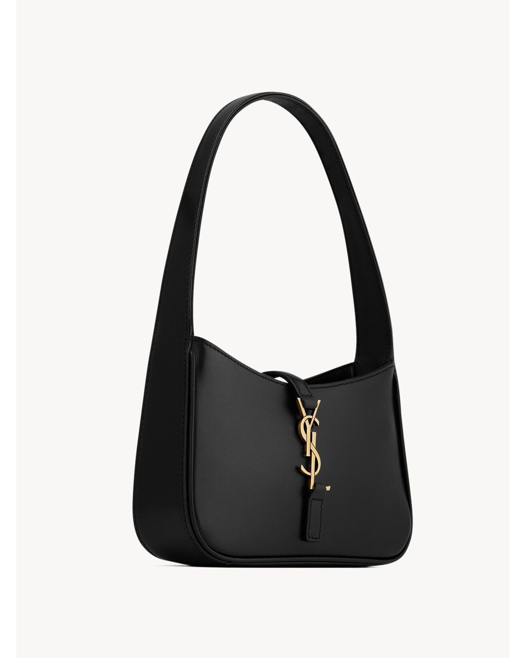 Saint Laurent Black Le 5 À 7 Mini Hobo Bag