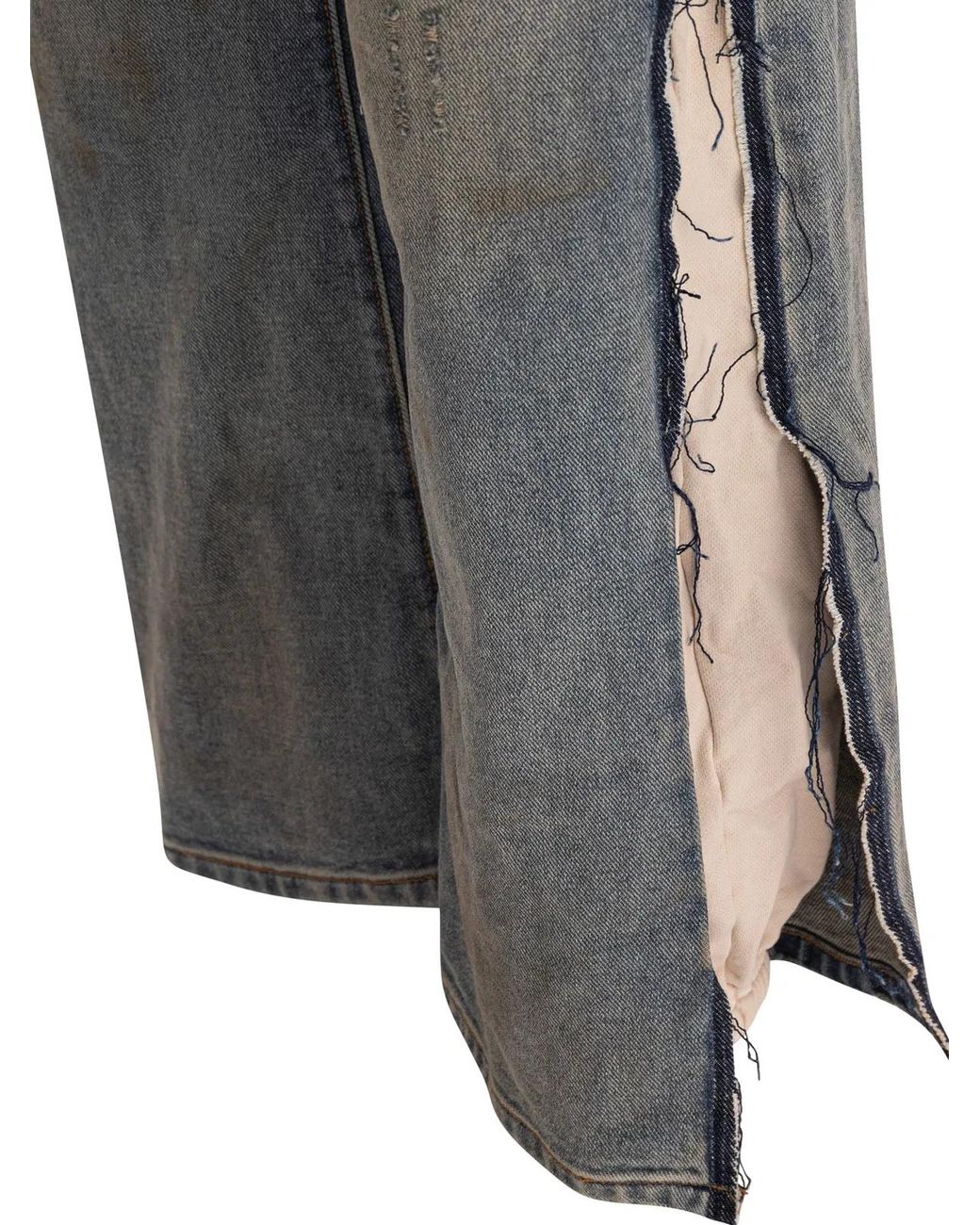 RRR123 Gray Jeans for men