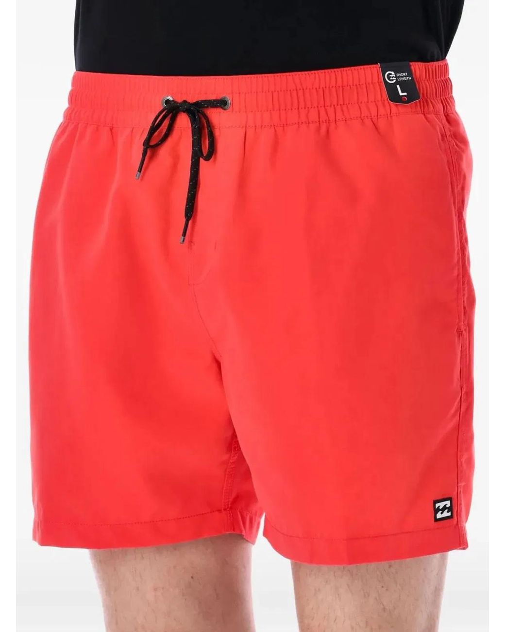 Billabong Red All Day Layback Trunks for men