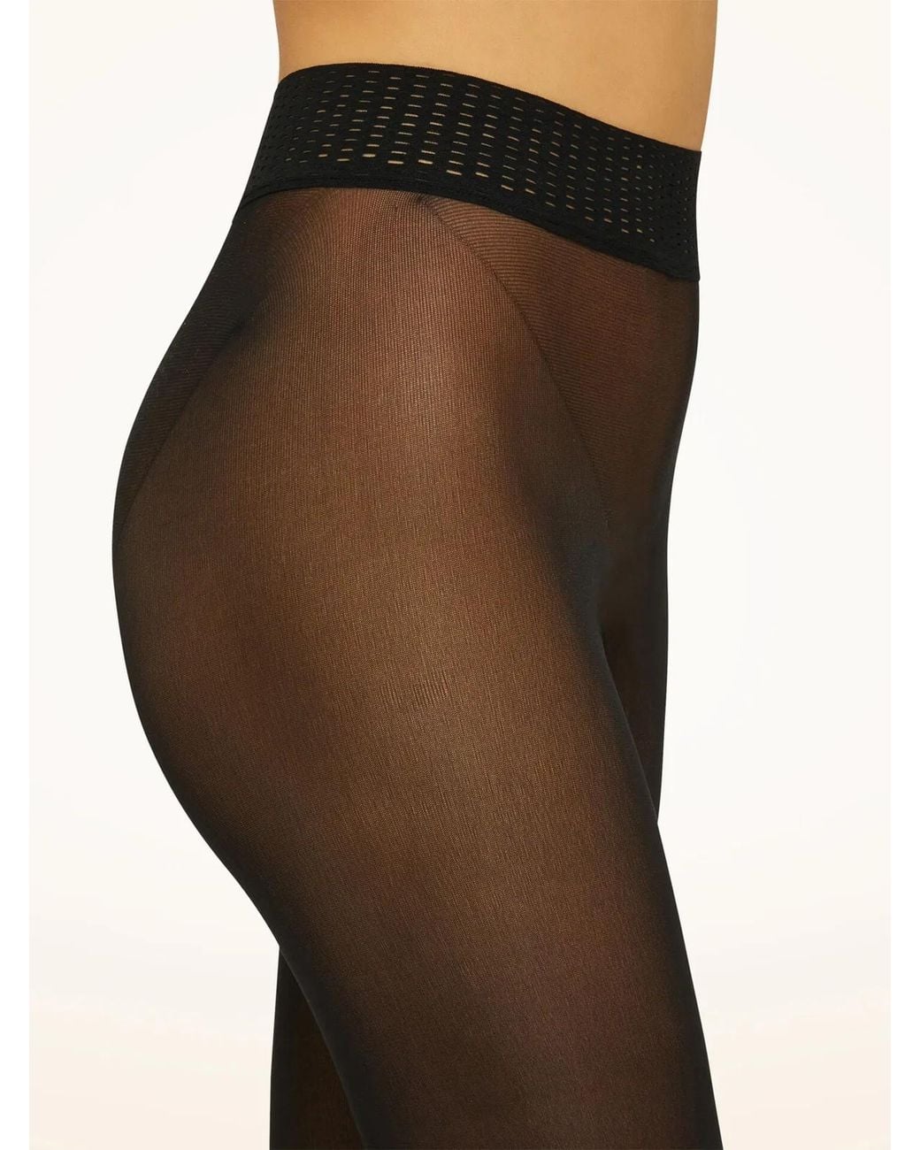 Wolford Black Collant Fatal 50