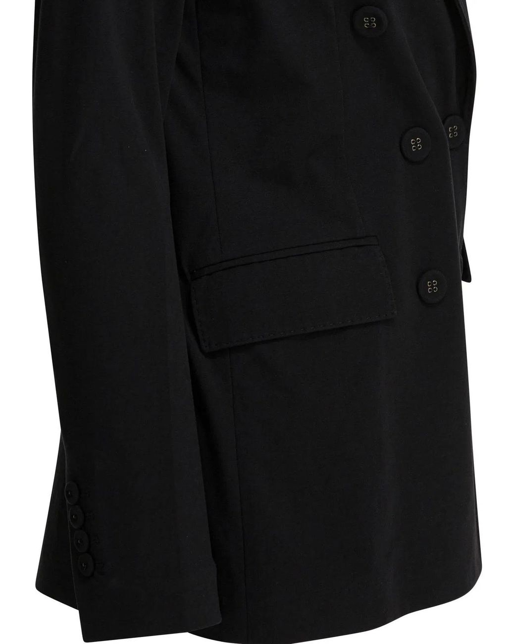 Circolo 1901 Black Cotton Elastane Jacket
