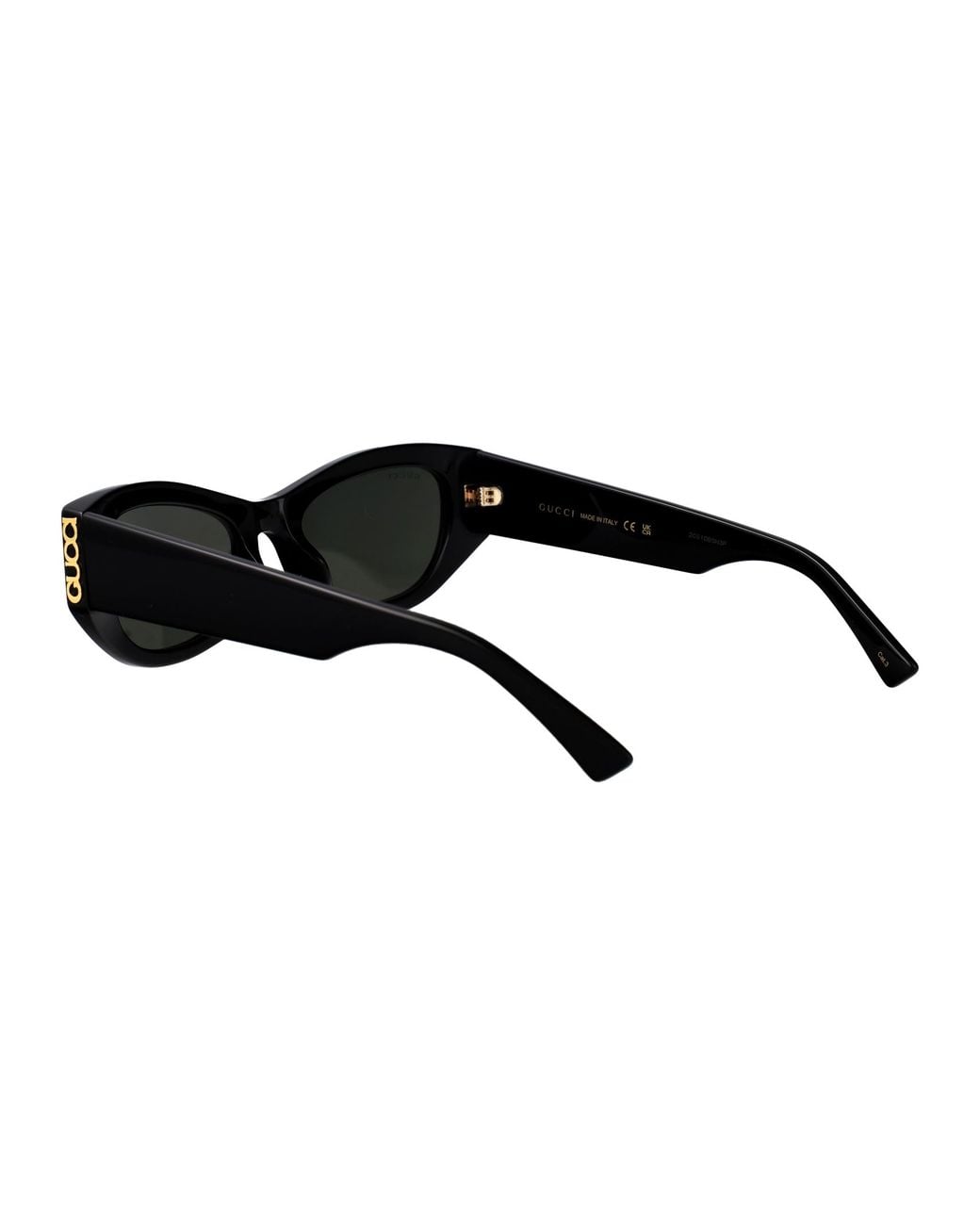Gucci Black Acetate Sunglasses