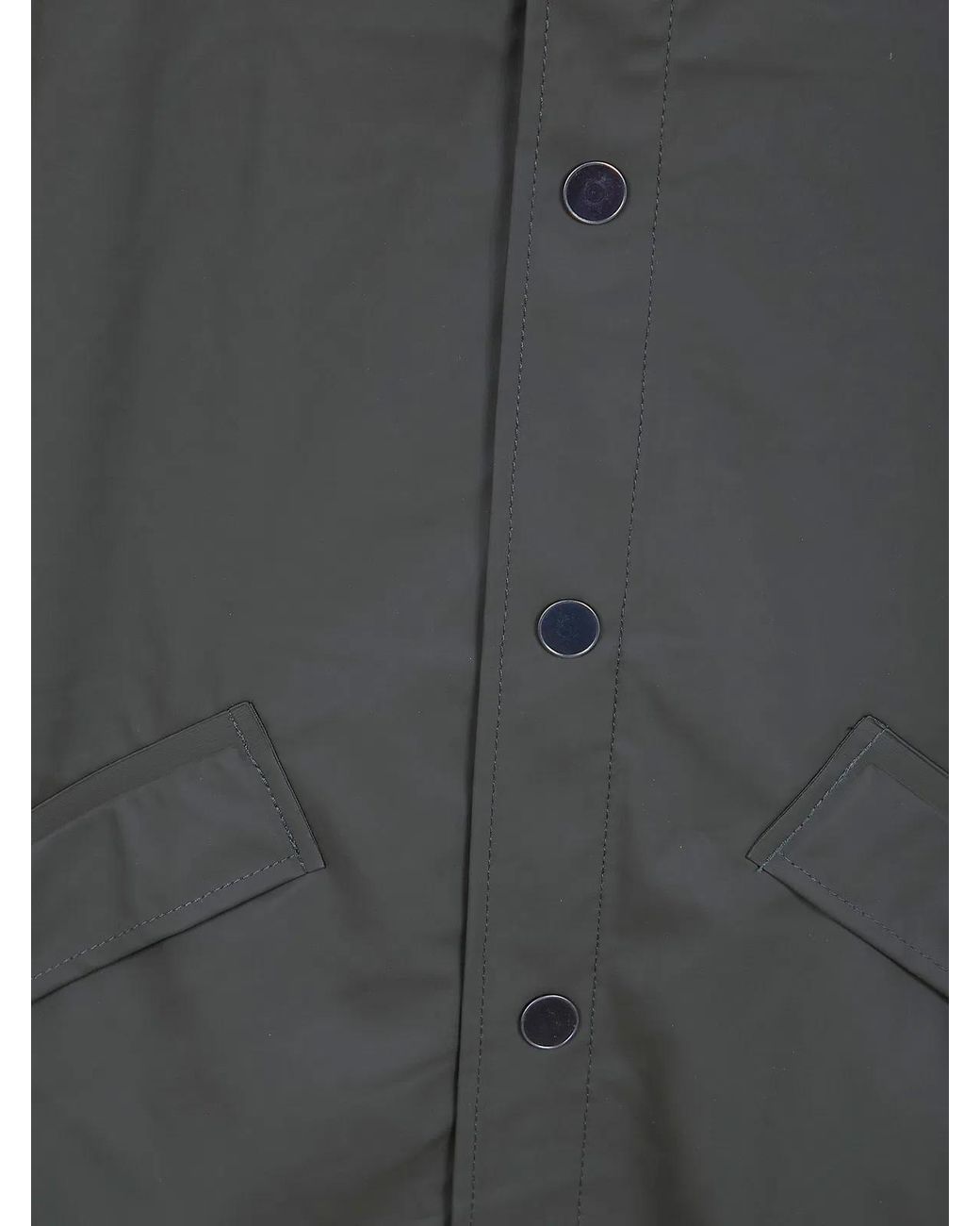 Rains Gray "W3" Long Jacket