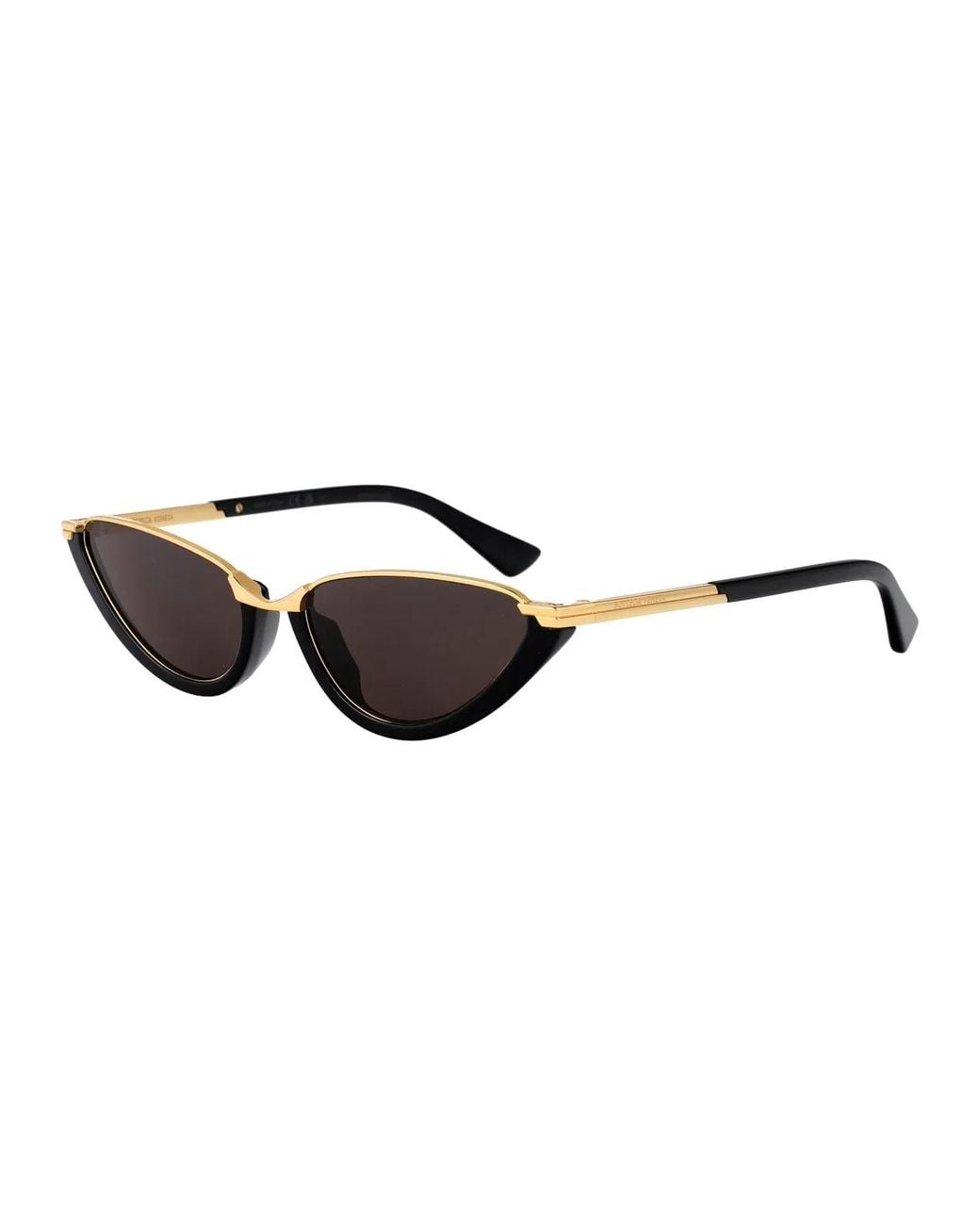 Bottega Veneta Brown Acetate Sunglasses