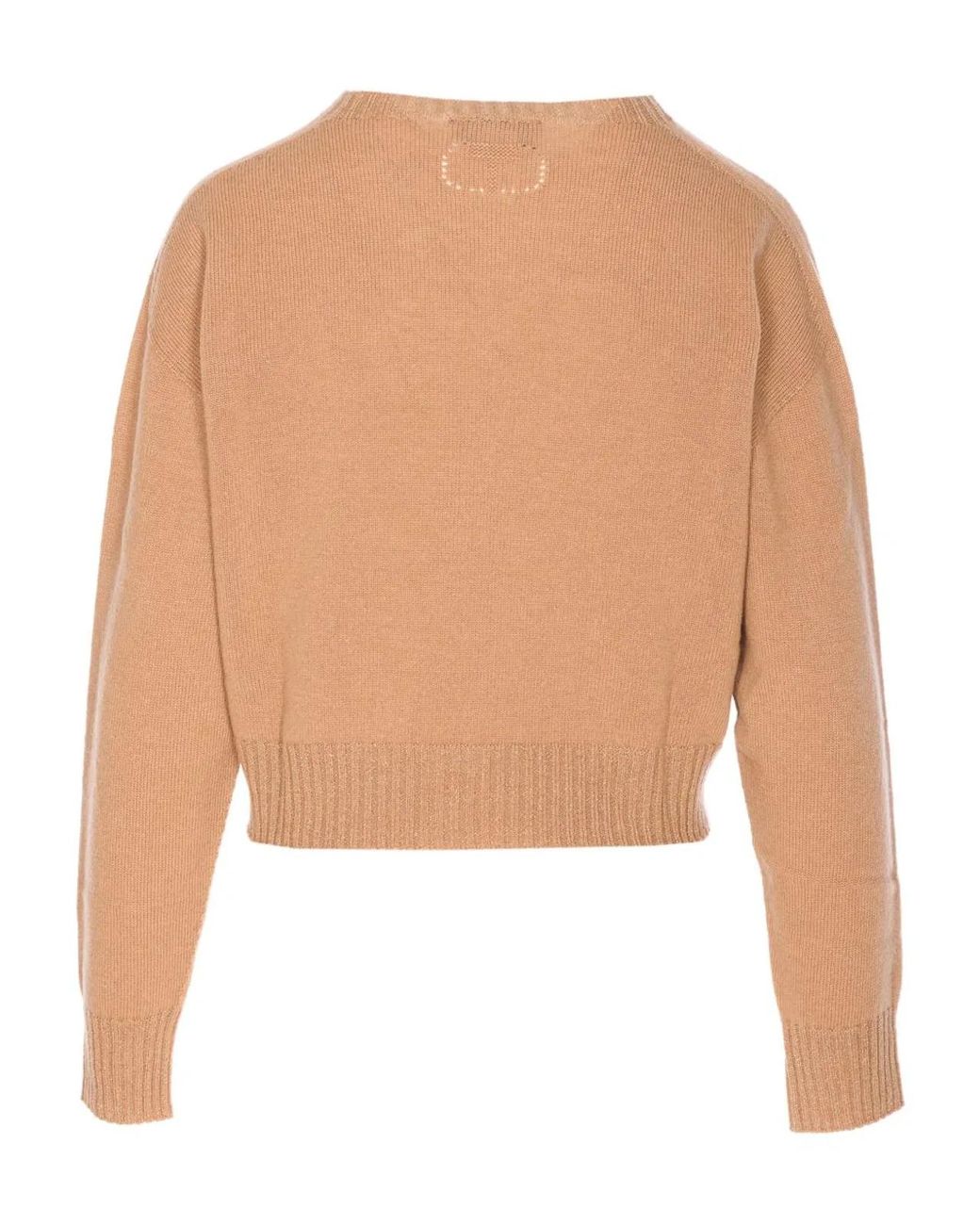 Twinset Natural Twinset Wool Sweater