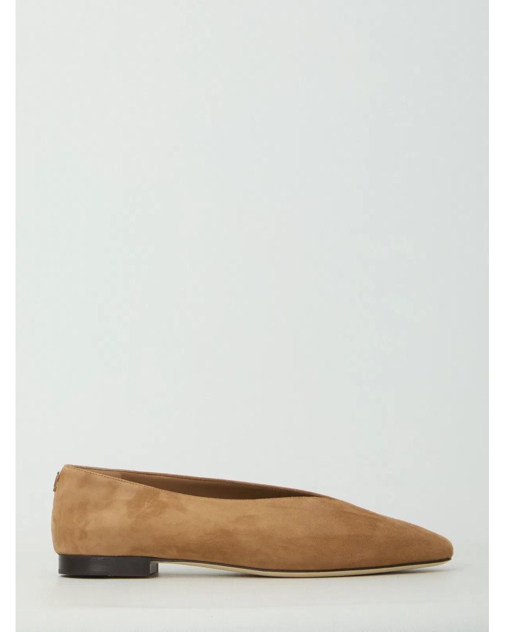 Jimmy Choo Brown Margot Flat Ballets