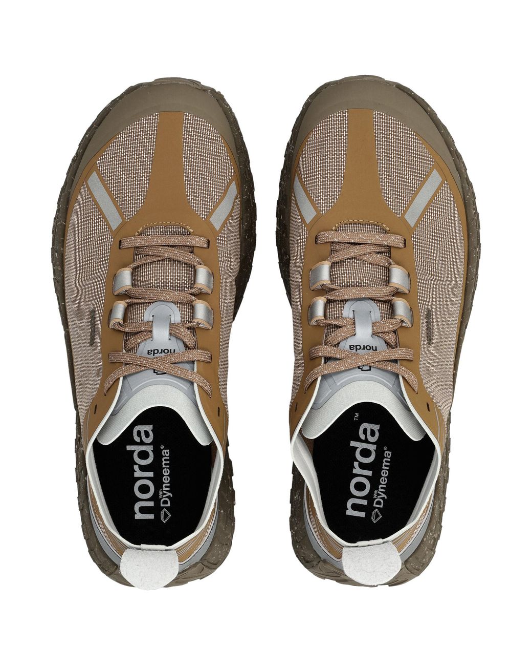Norda Run Brown 001A Ultra Distance Shoe Synthetic Sole Sneaker for men