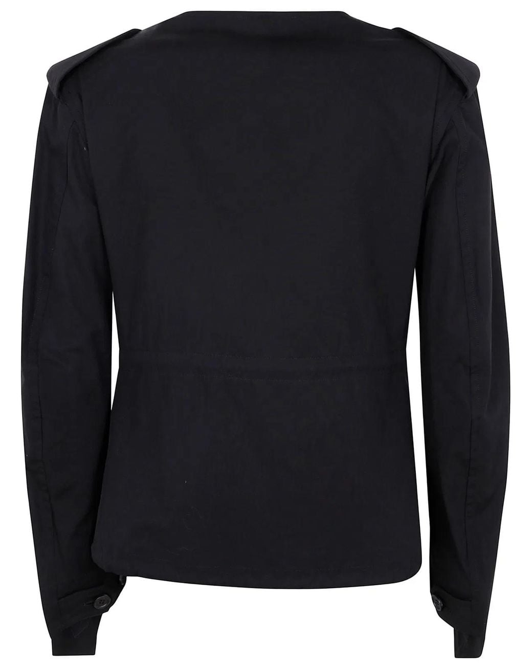 Yohji Yamamoto Black R-Collarless M65 Y Jkt