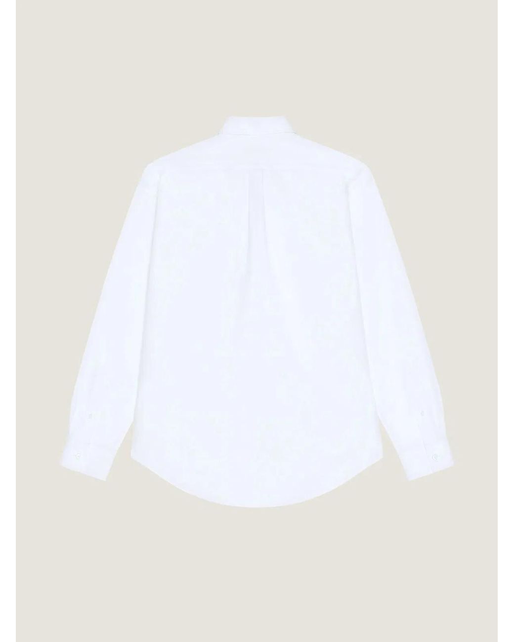 Givenchy White Classic Fit Ls Shirt for men