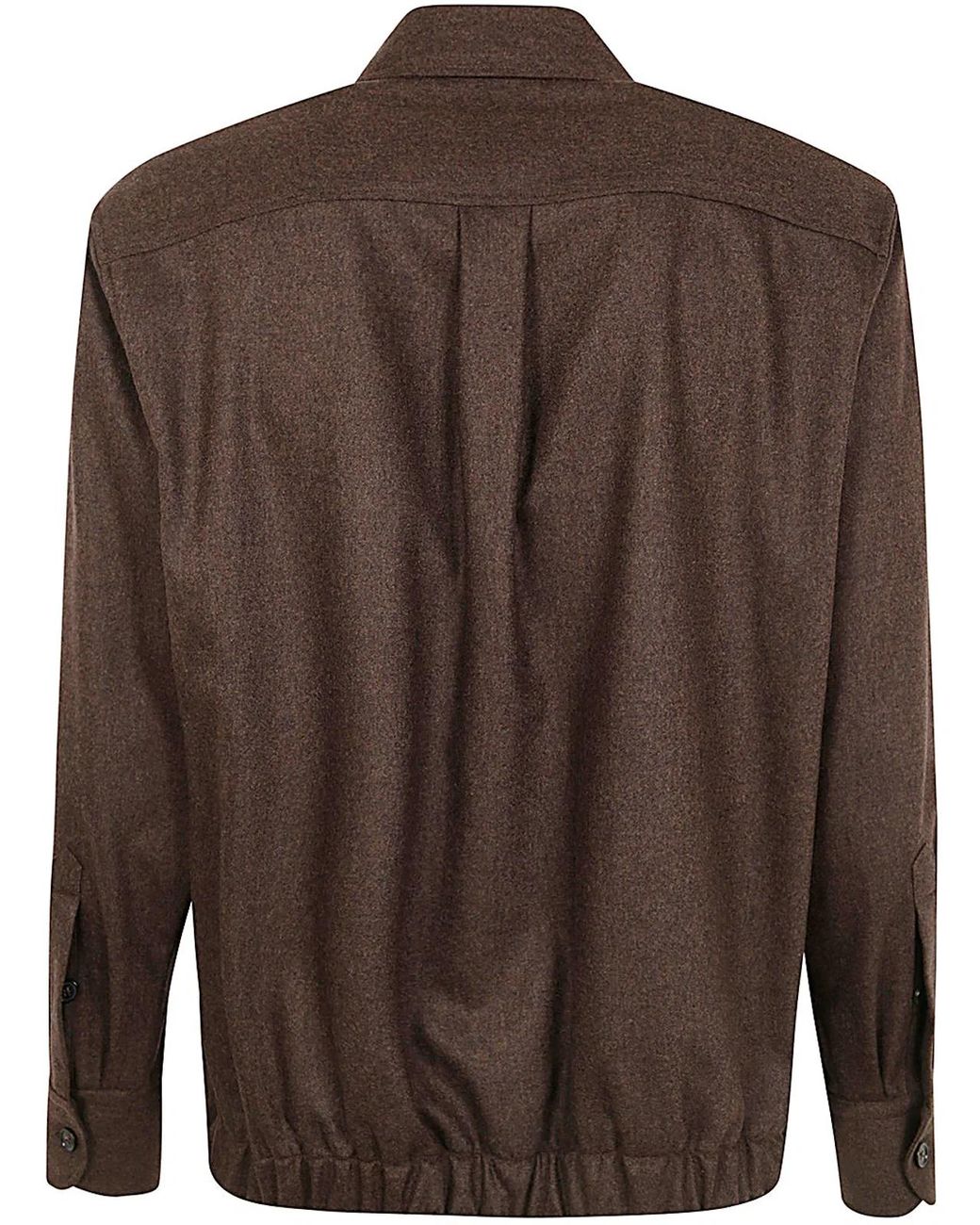 PT01 Brown Jacket Relaxed Fit for men
