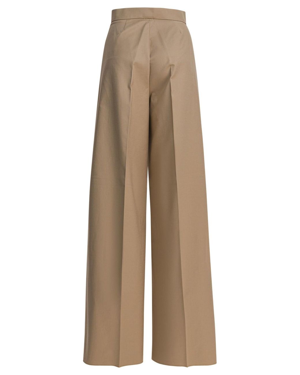 Max Mara Natural Wide Leg Trousers