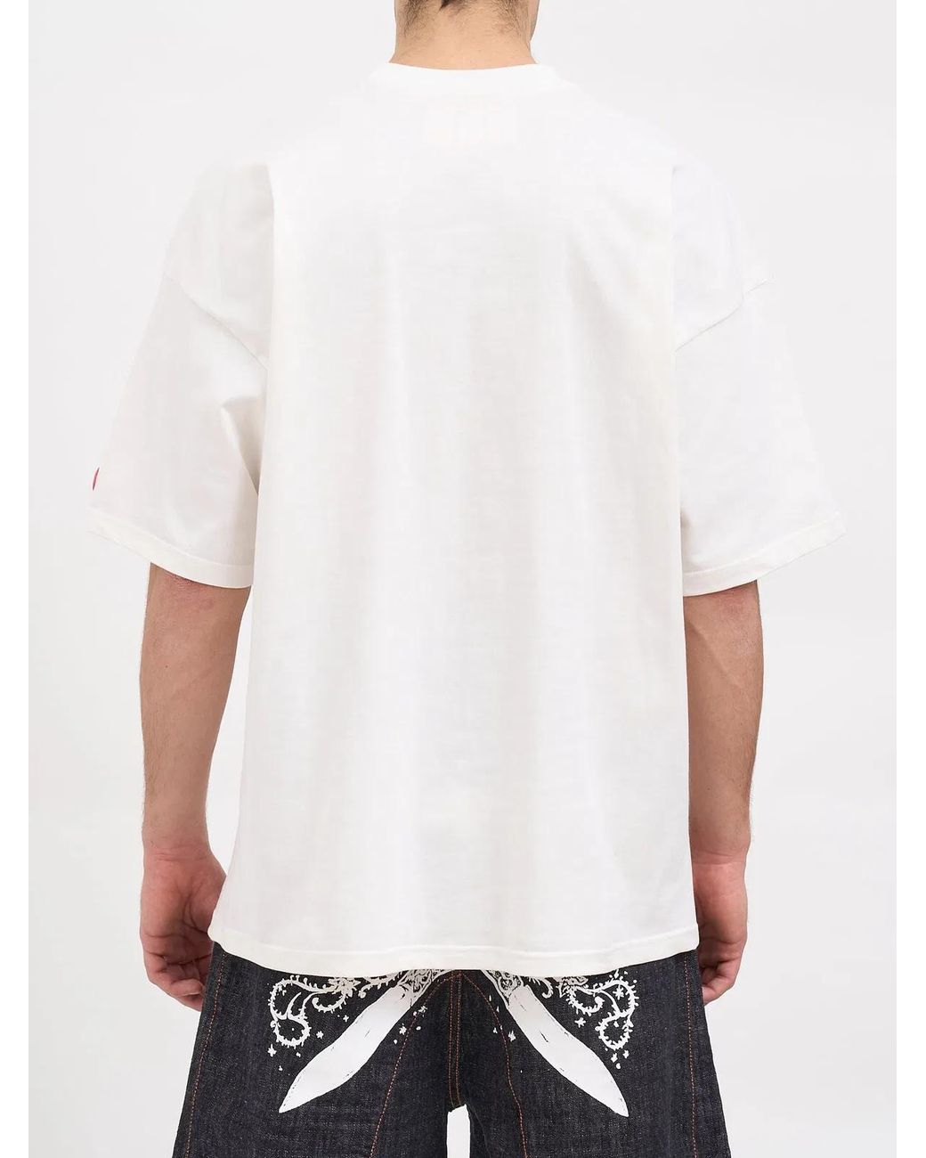 PDF Gray The Boy Braids T-Shirt for men