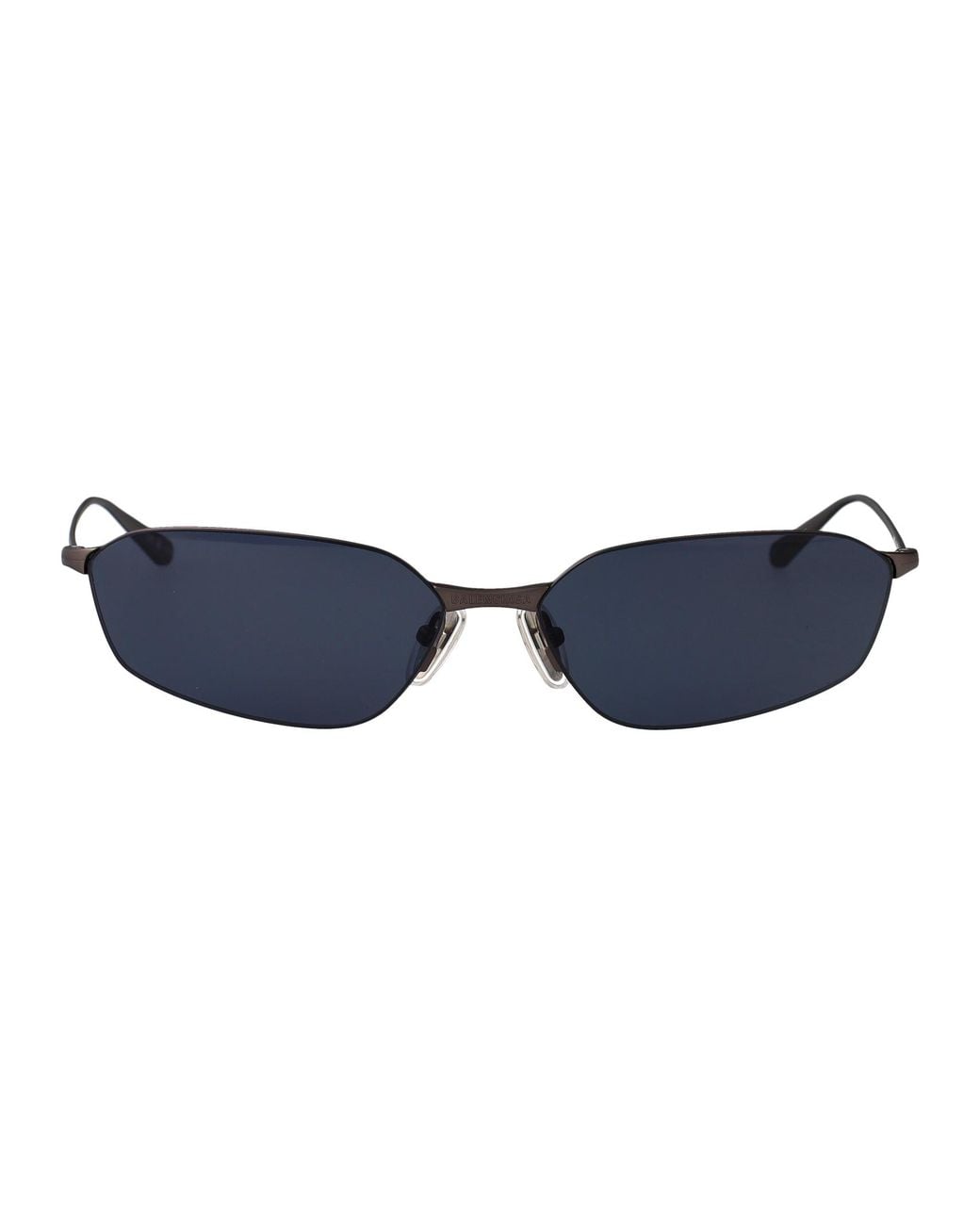 Balenciaga Blue Metallic Sunglasses