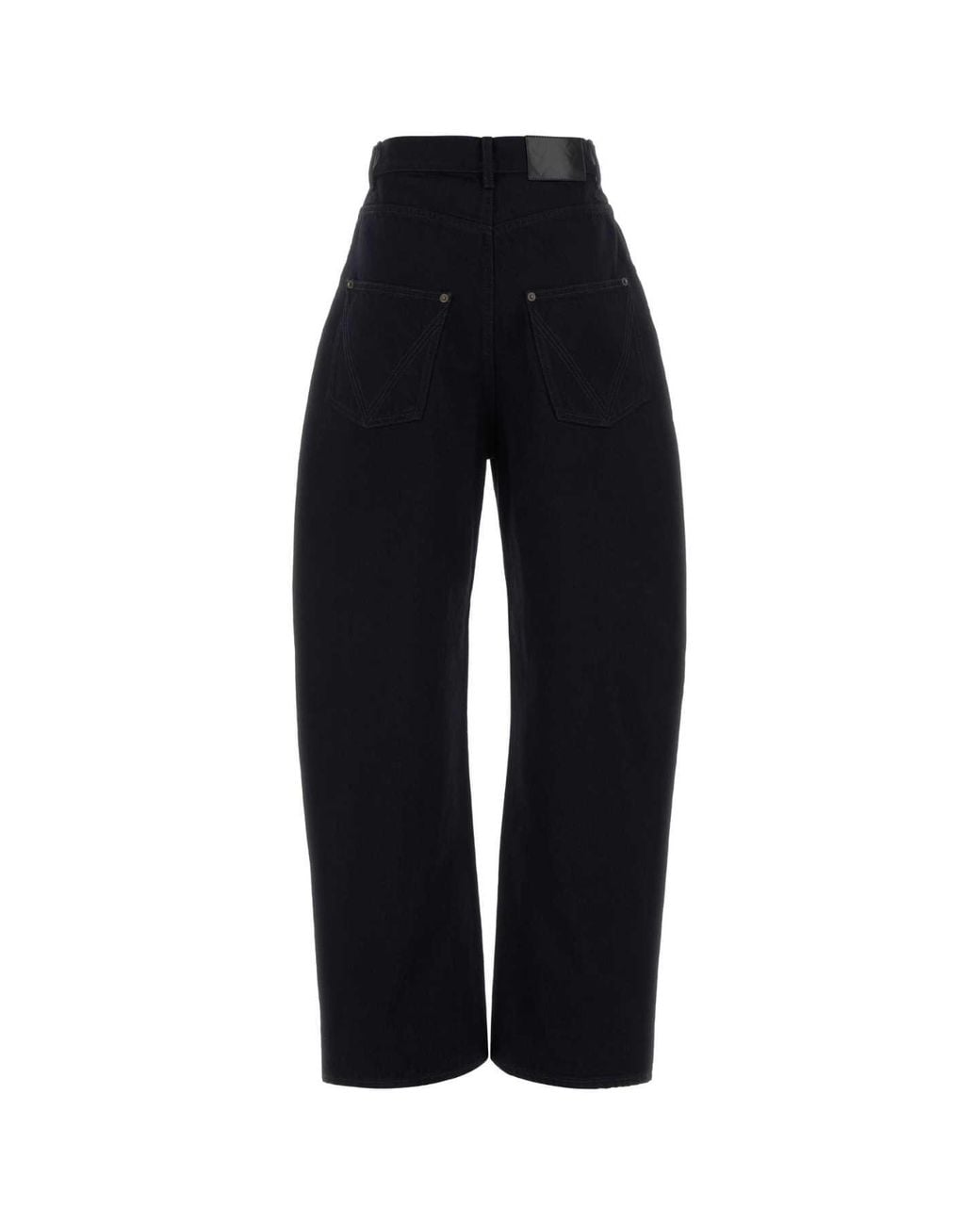 Bottega Veneta Black Italian-Made Denim Jeans For