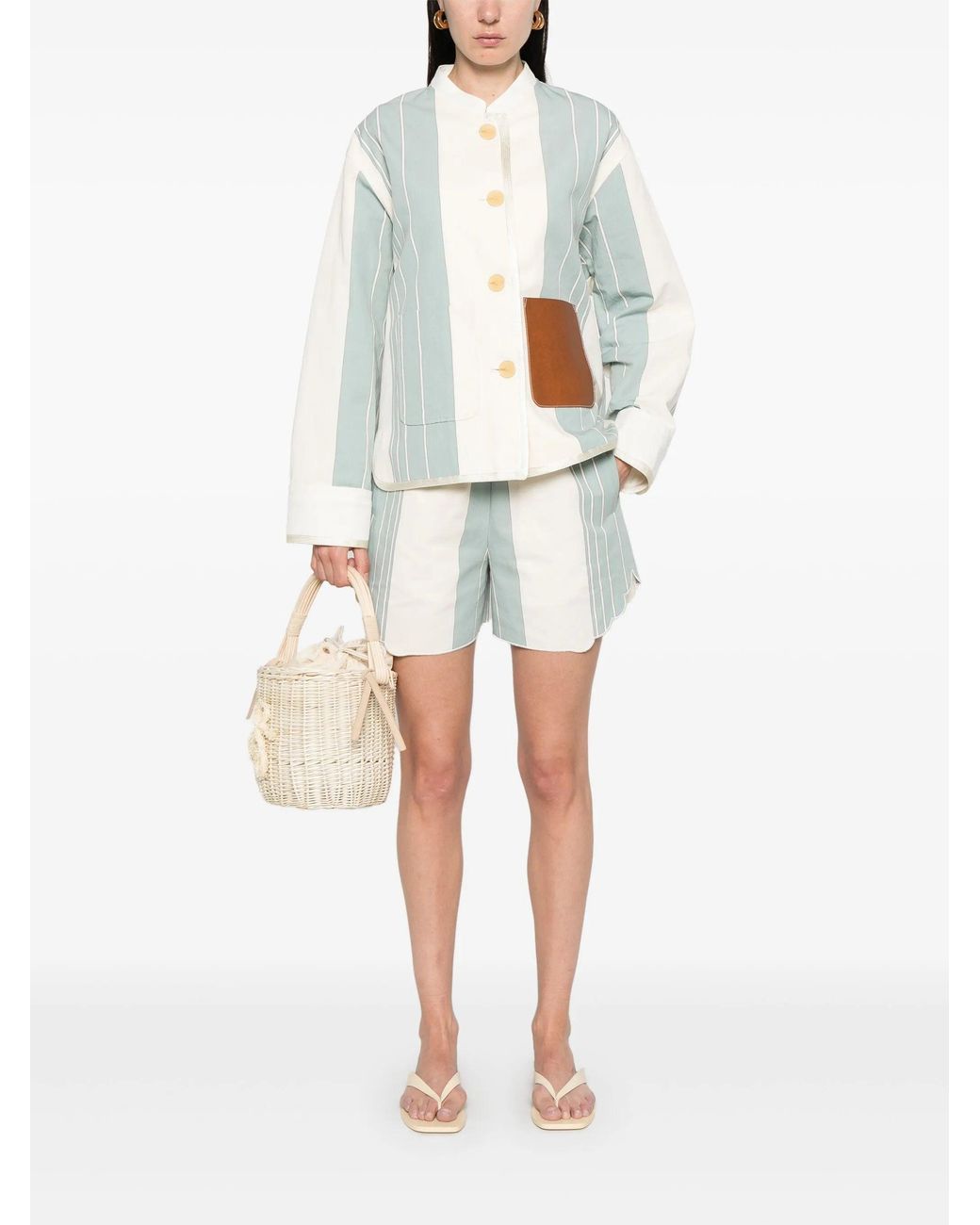 Forte_forte White Cotton Linen 13807Mypants