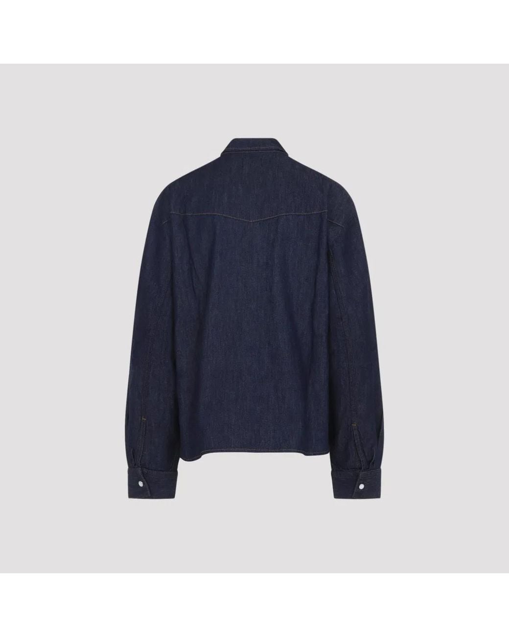 Khaite Blue Grenon Shirt