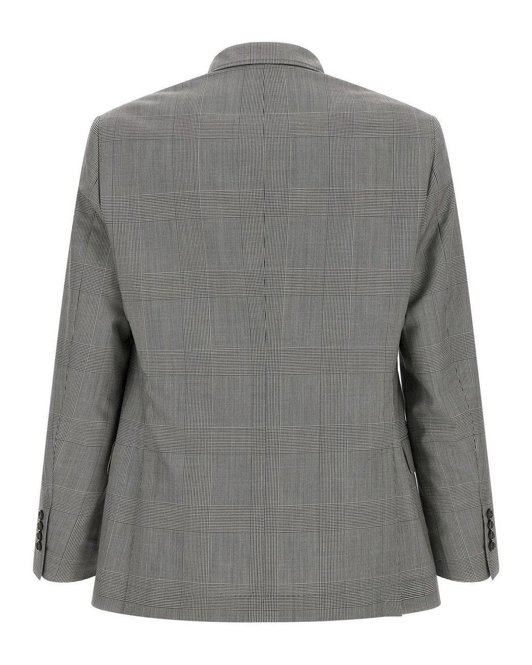 Brunello Cucinelli Gray Virgin Wool Blazer for men