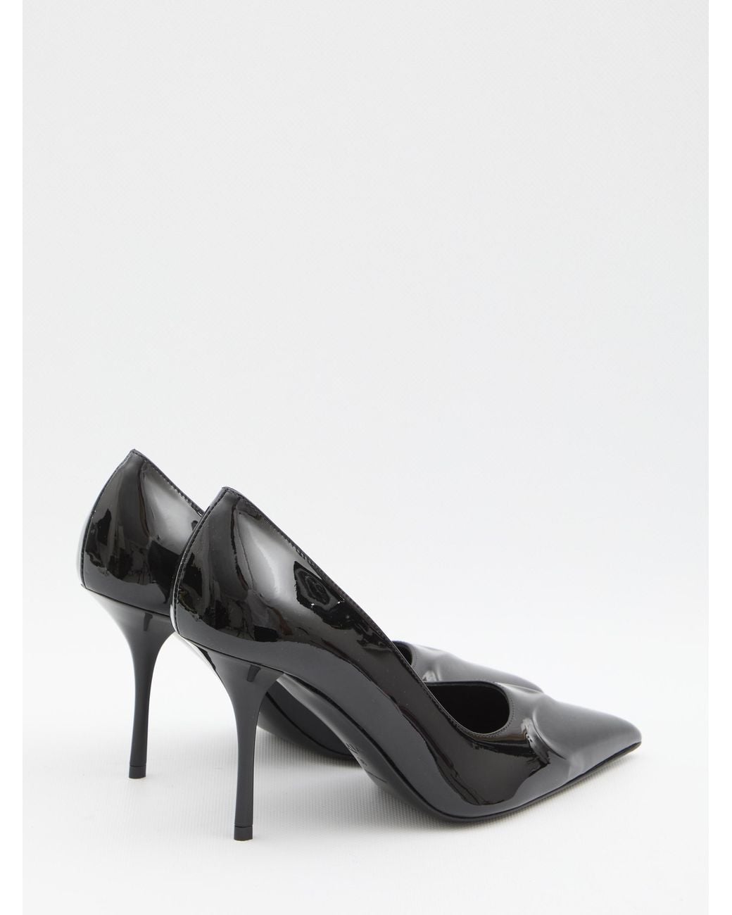 Alaïa Black Alaia Le Cœur 3D Patent Leather Pumps