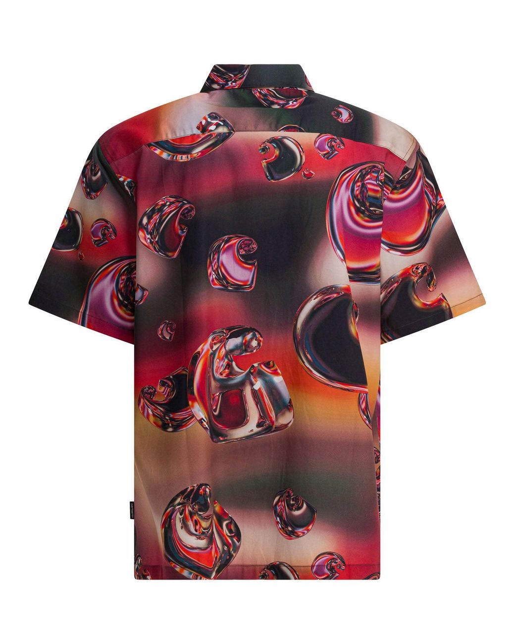 Carhartt Red "S/S Solar Chrome" Shirt for men