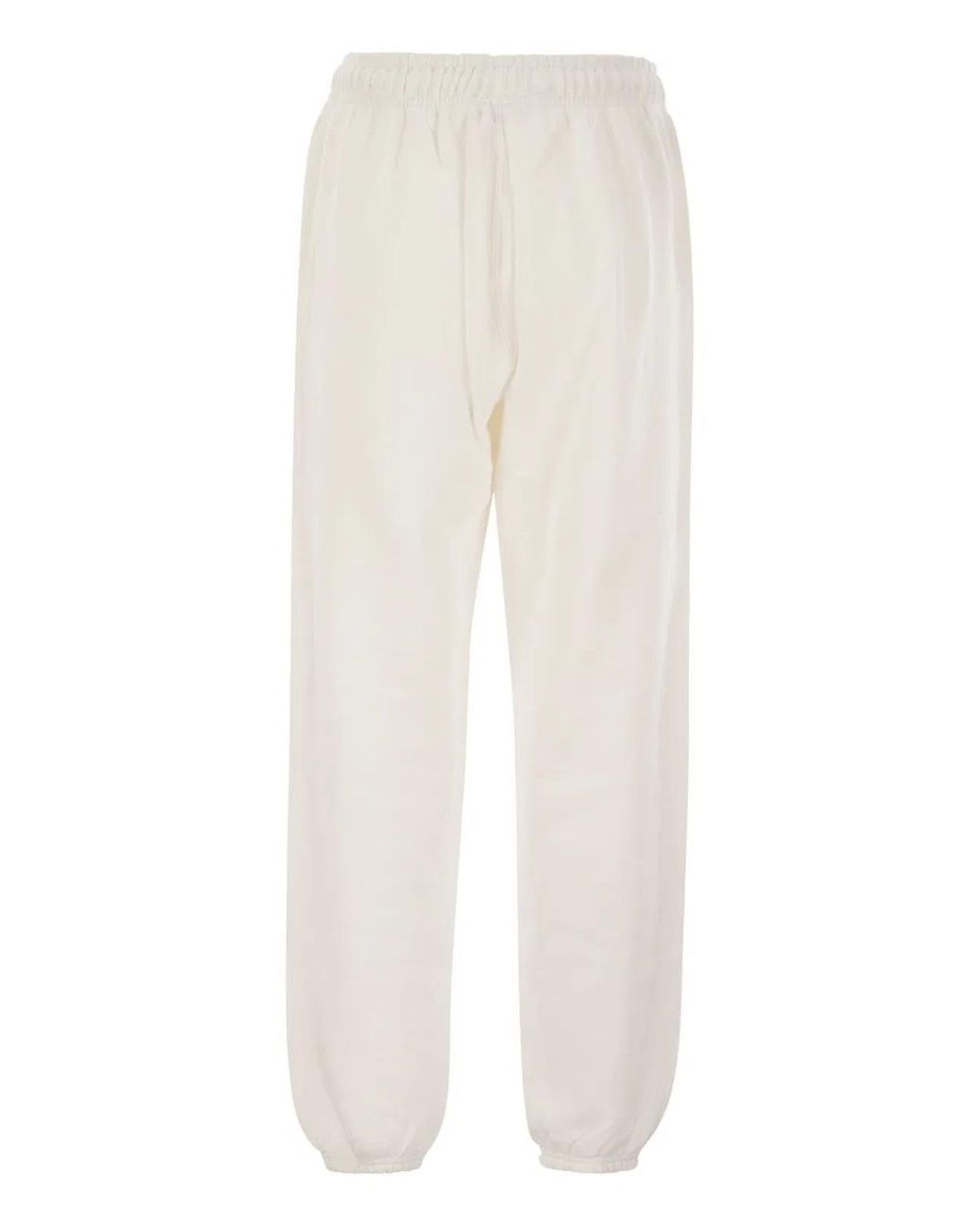 Polo Ralph Lauren White Lightweight Plush Sports Pants