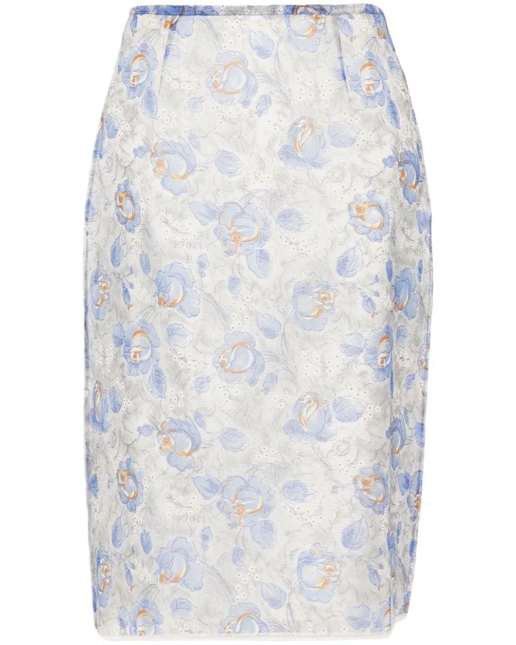 Prada White Skirts