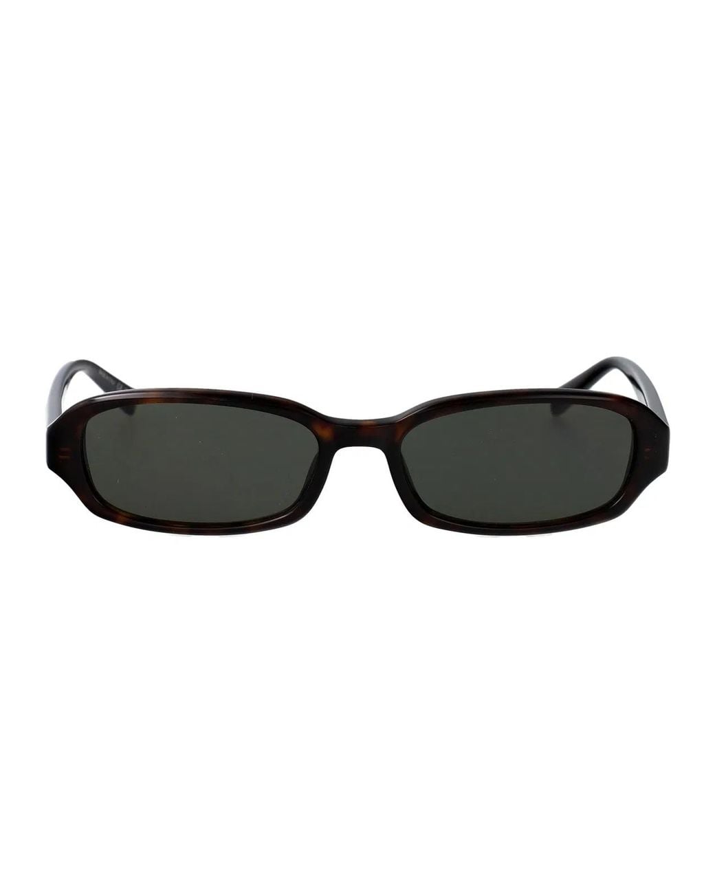 Saint Laurent Black Havana-Havana- Acetate Sunglasses