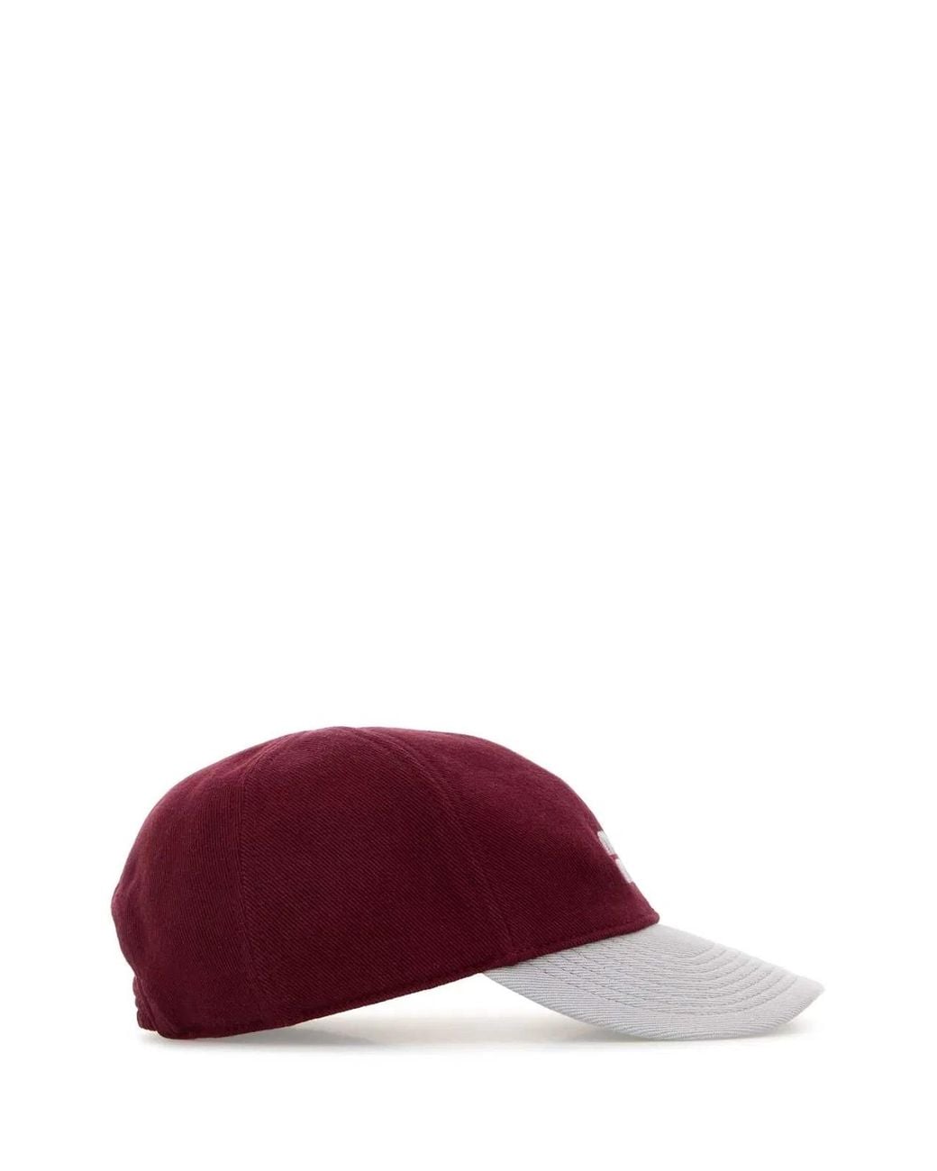 Miu Miu Purple Cerise Cotton Hat