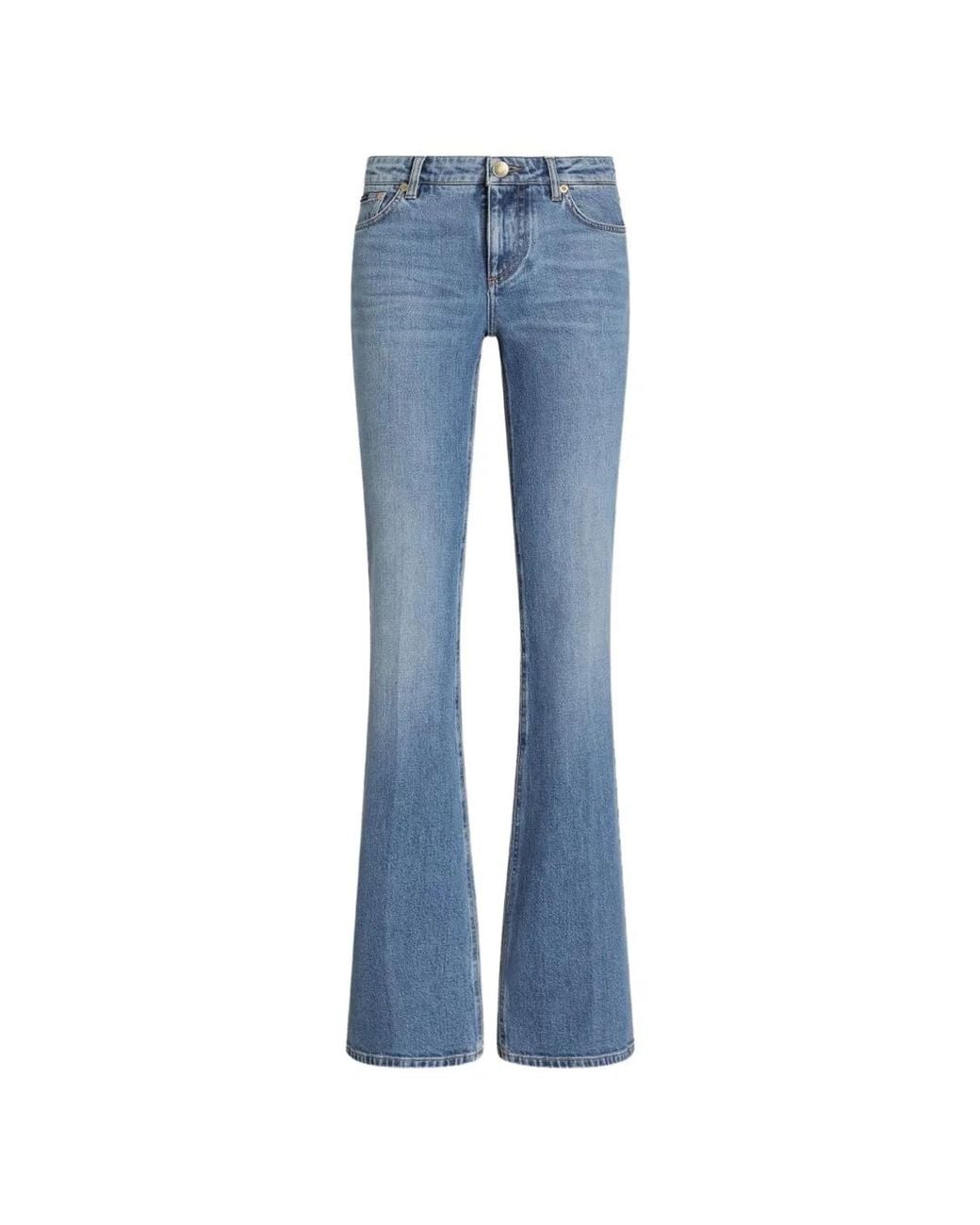 Dolce & Gabbana Blue Denim Cotton Jeans