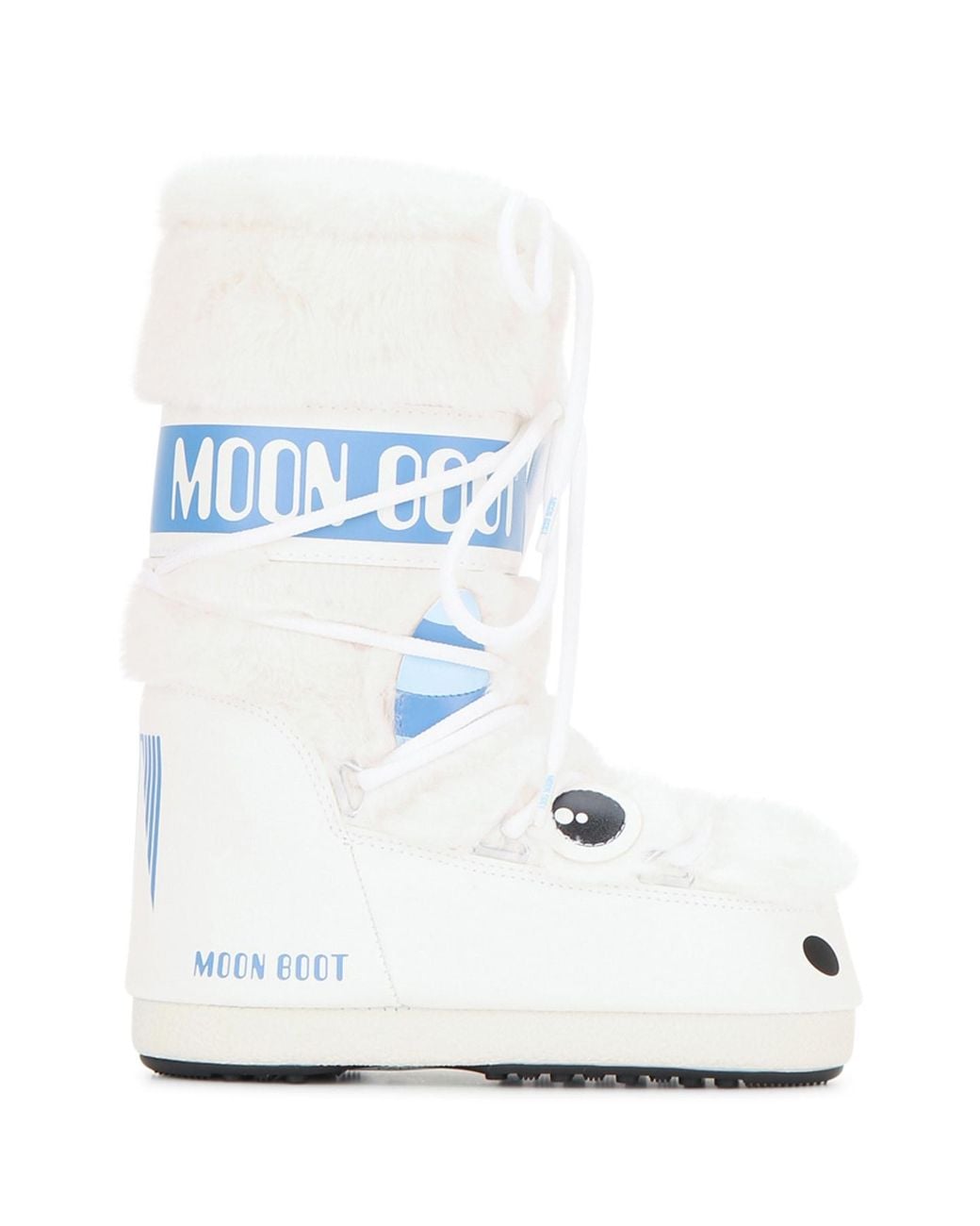 Moon Boot White Inspired Kids Icon Mini Yeti Snow Boots